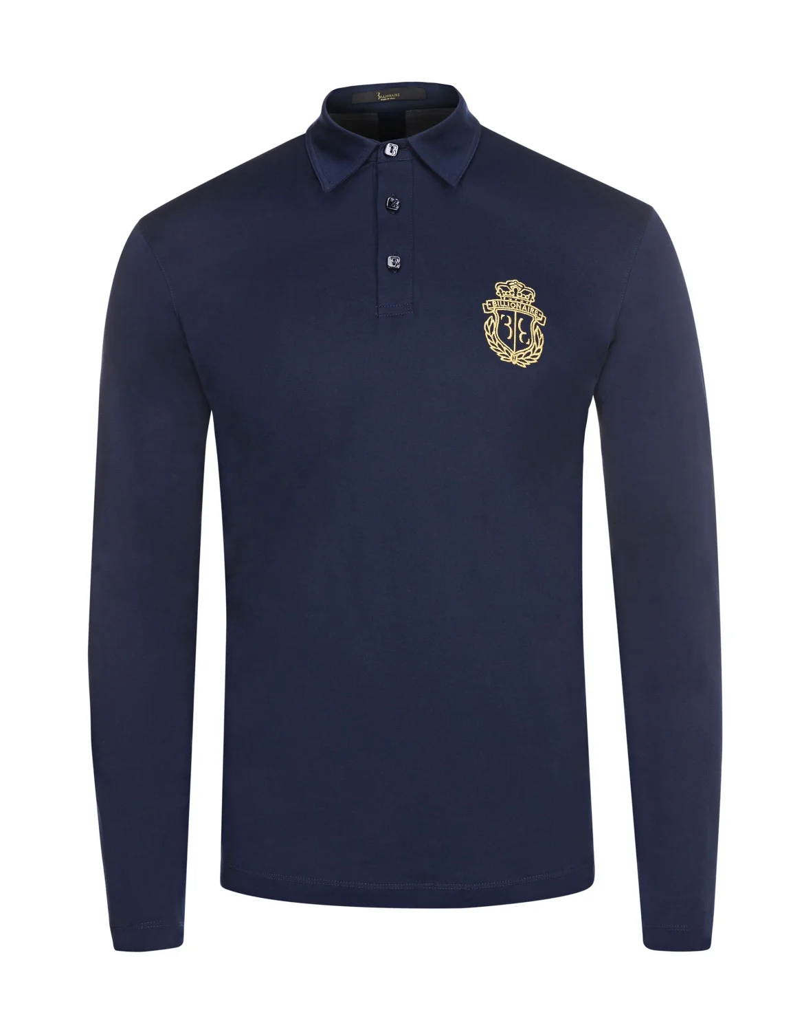 Polo shirt LS Crest, цвет: Синий