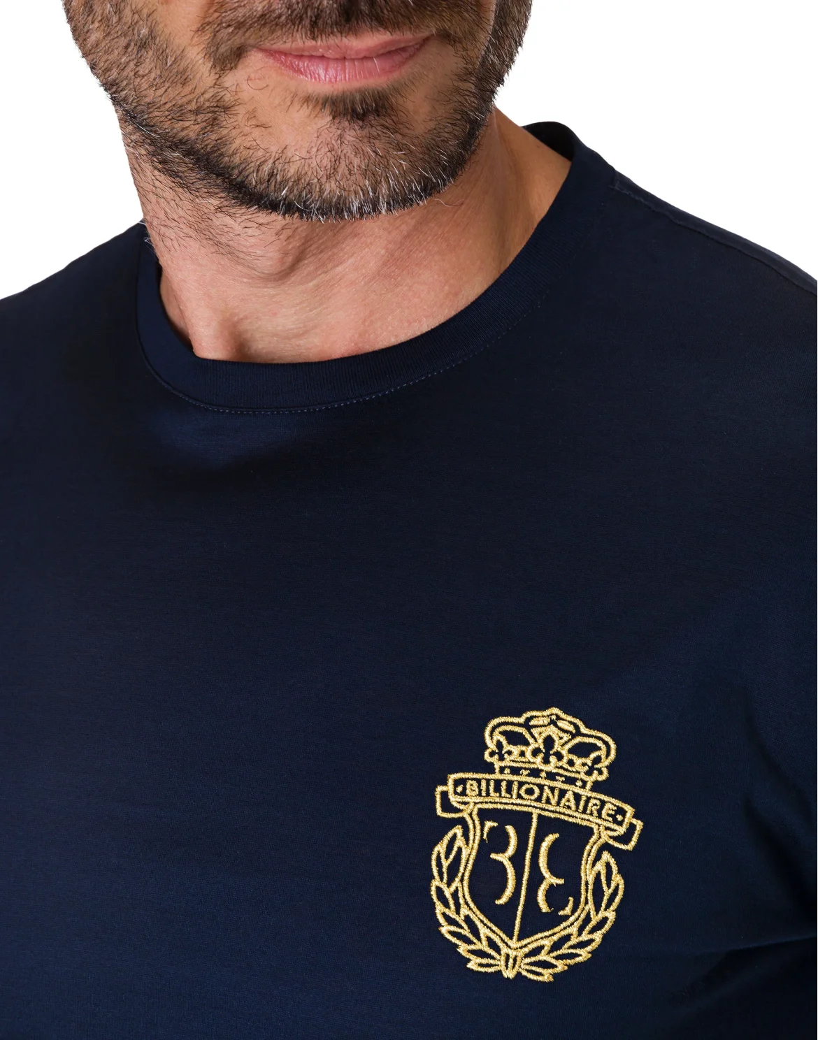T-shirt Round Neck LS Crest, цвет: Синий