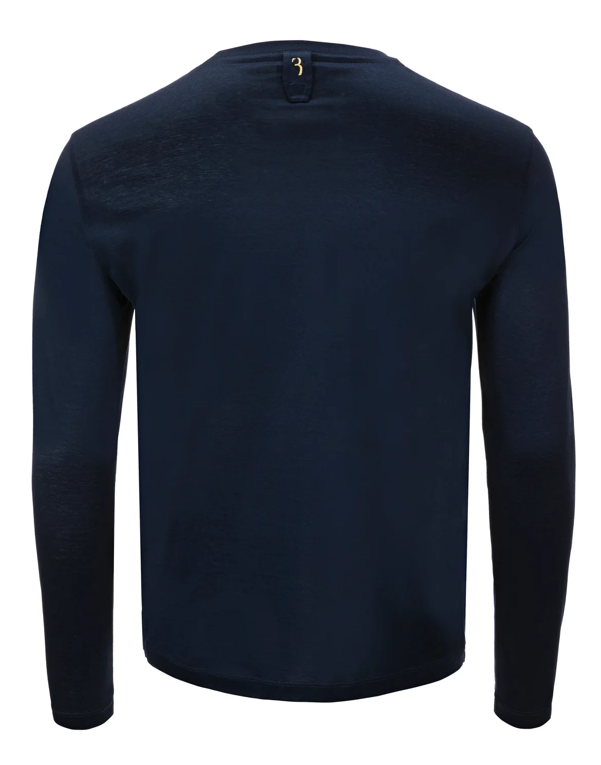 T-shirt Round Neck LS Crest, цвет: Синий