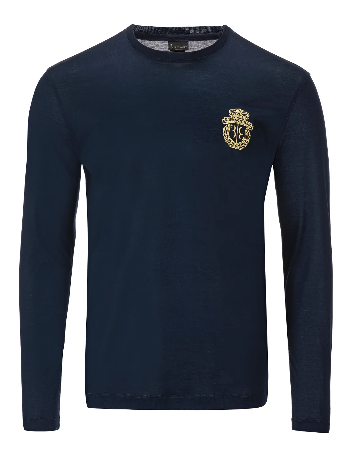 T-shirt Round Neck LS Crest, цвет: Синий
