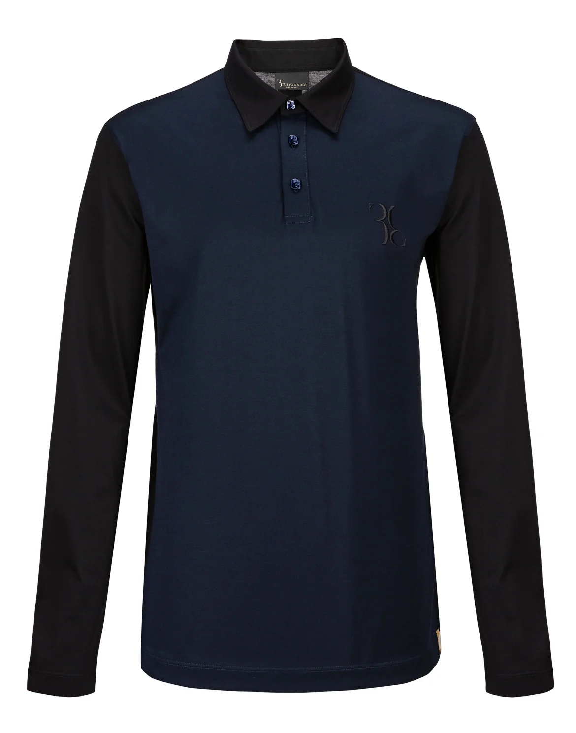 Polo shirt LS Double B, цвет: Синий