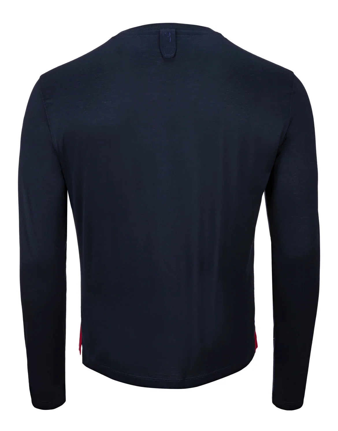 T-shirt Round Neck LS Double B, цвет: Красный