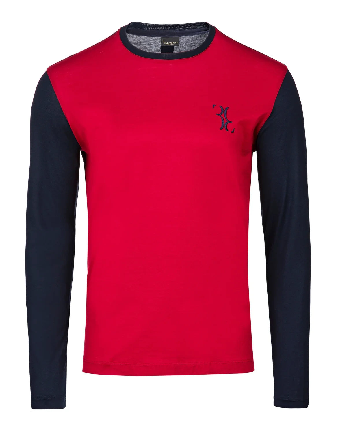 T-shirt Round Neck LS Double B, цвет: Красный