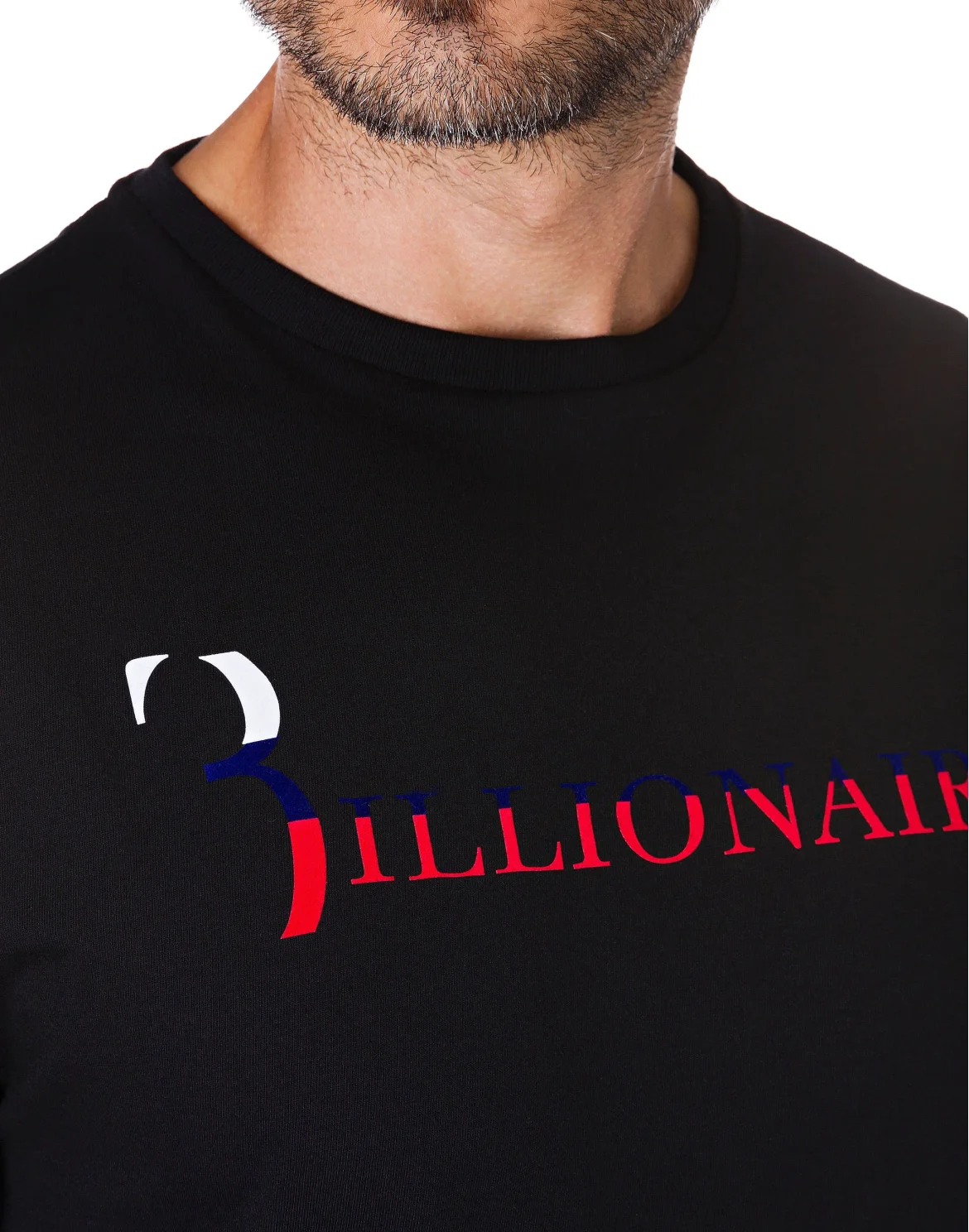 T-shirt Round Neck SS Statement, цвет: Черный