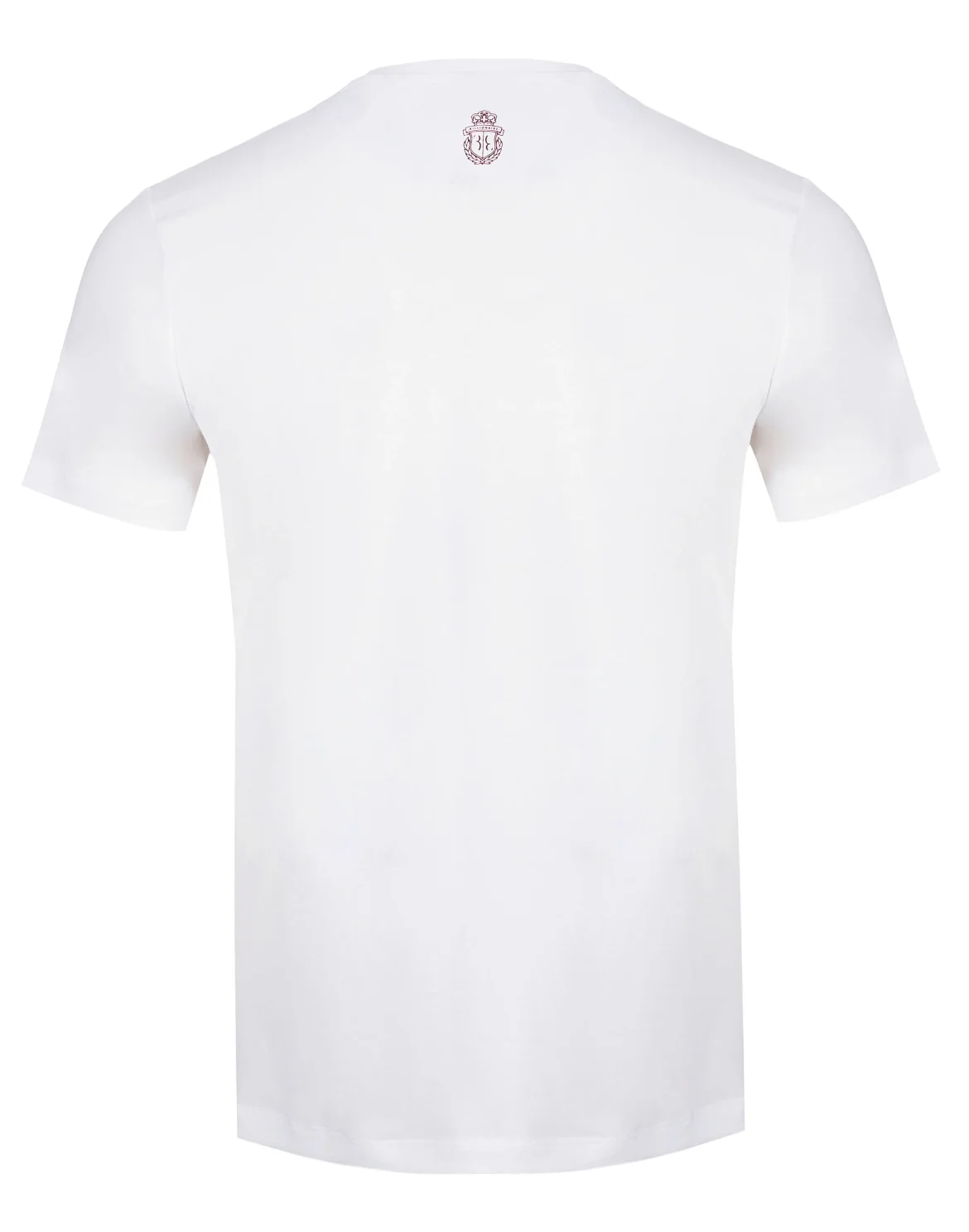 T-shirt Round Neck SS Crest, цвет: Белый