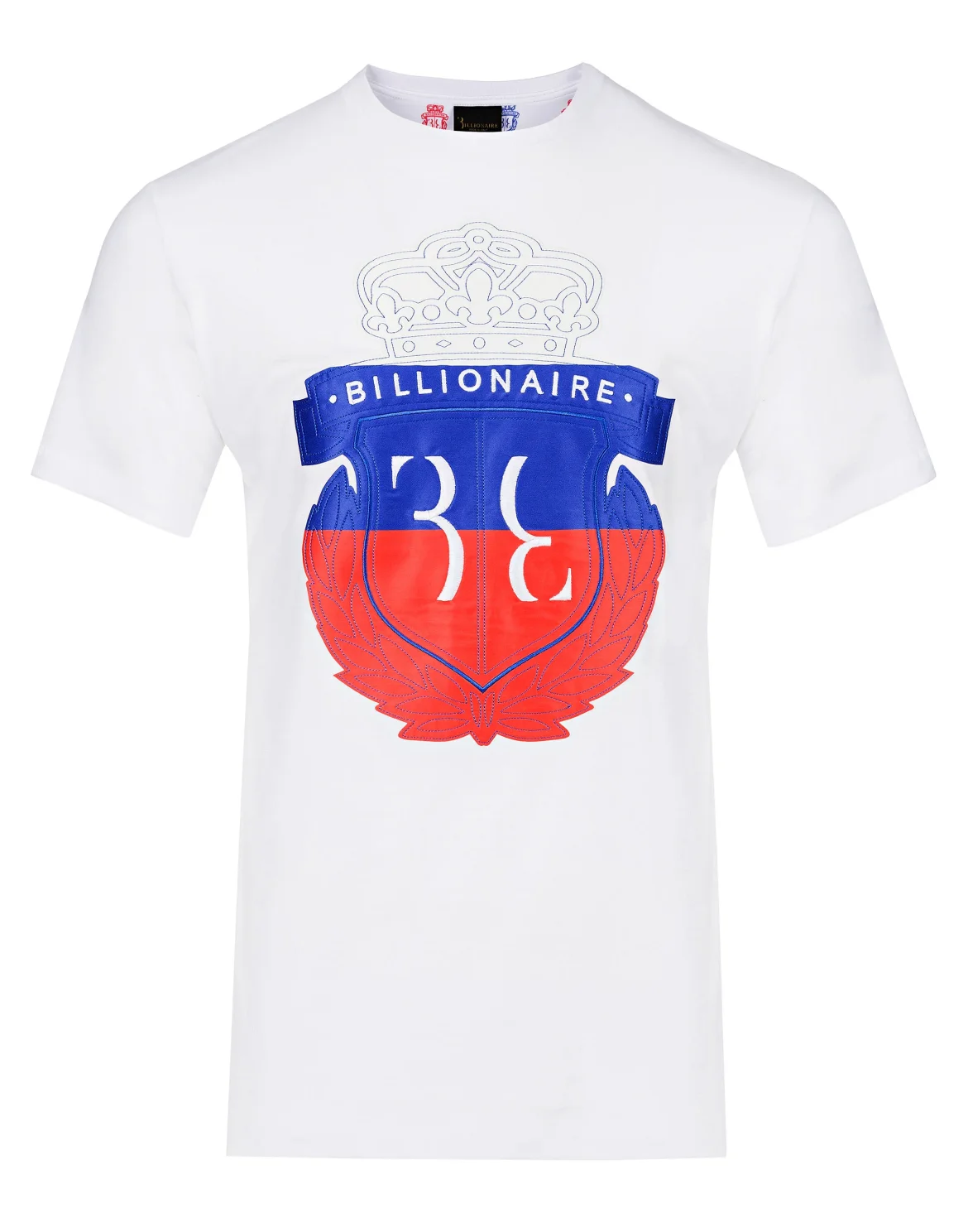 T-shirt Round Neck SS Crest, цвет: Белый