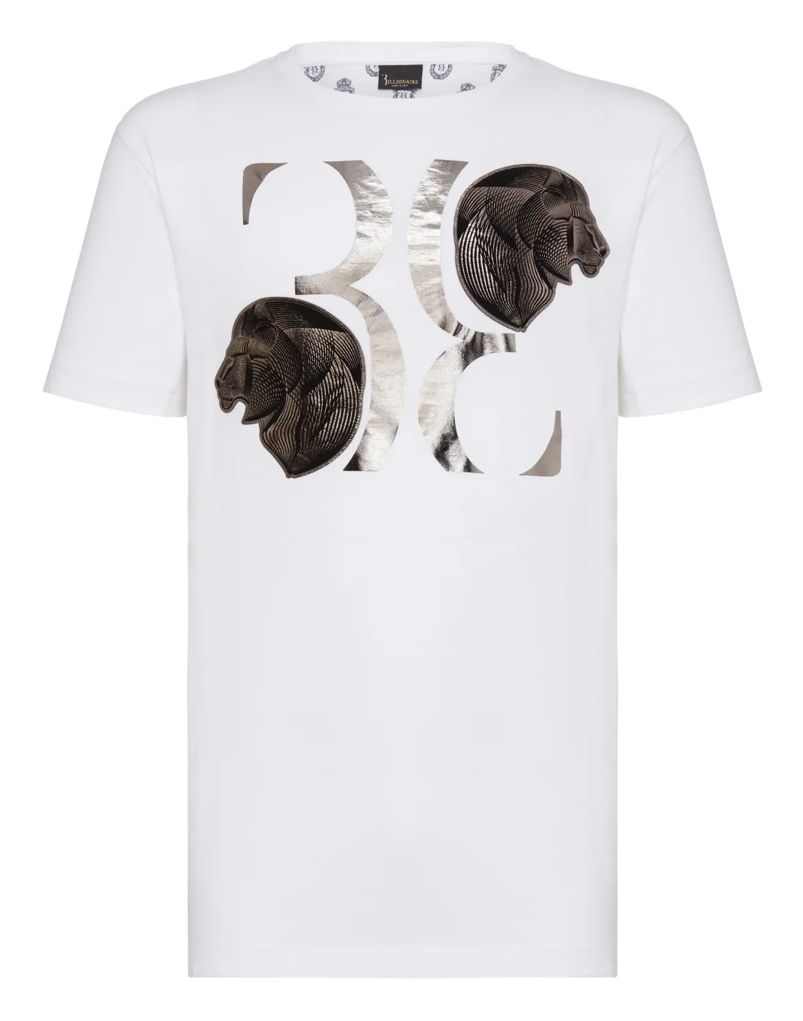 T-shirt Round Neck SS Lion, цвет: Белый