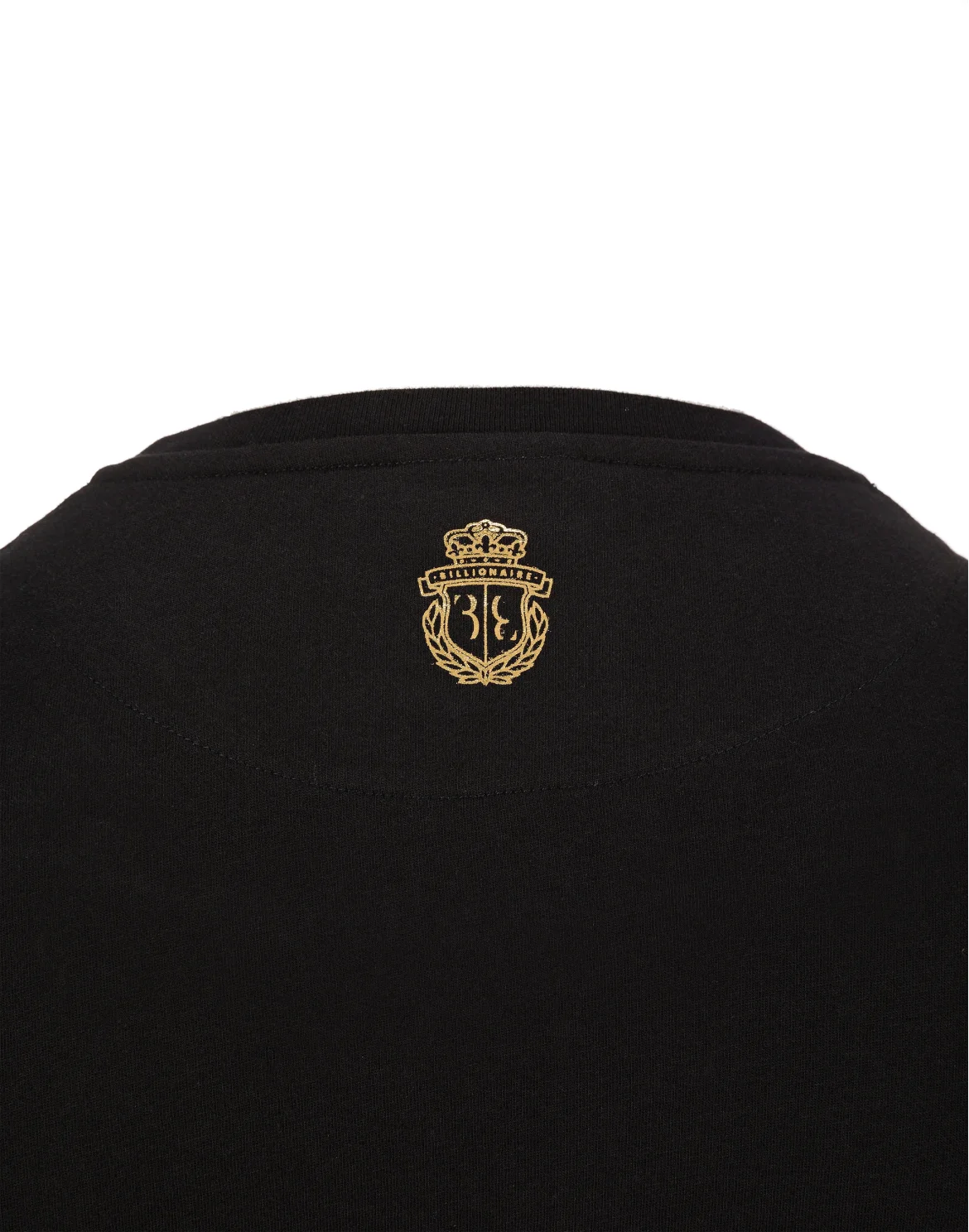 T-shirt Round Neck SS Lion, цвет: Черный