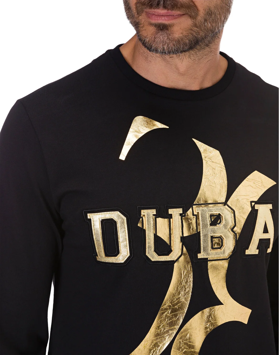 T-shirt Round Neck SS City, цвет: Черный