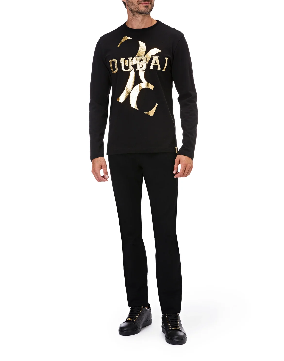 T-shirt Round Neck SS City, цвет: Черный