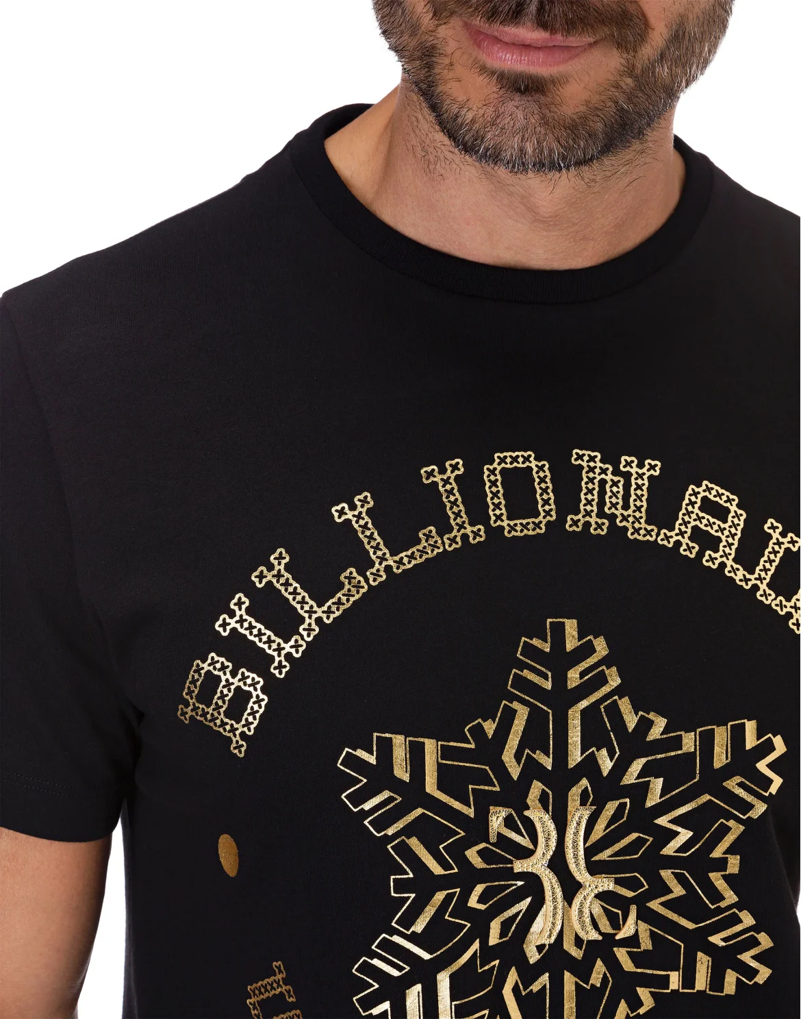 T-shirt Round Neck SS Winter Club, цвет: Черный