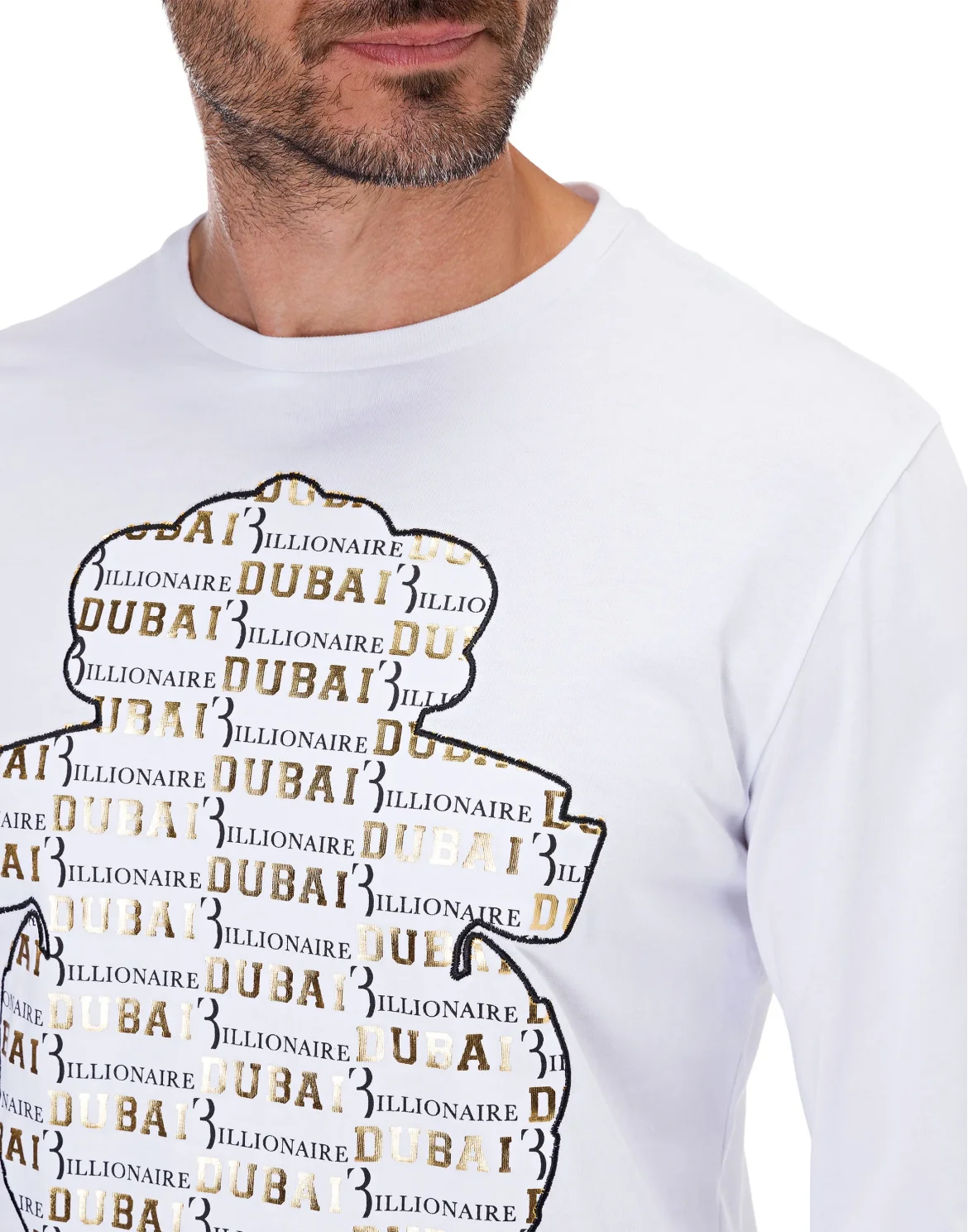 T-shirt Round Neck LS City, цвет: Белый