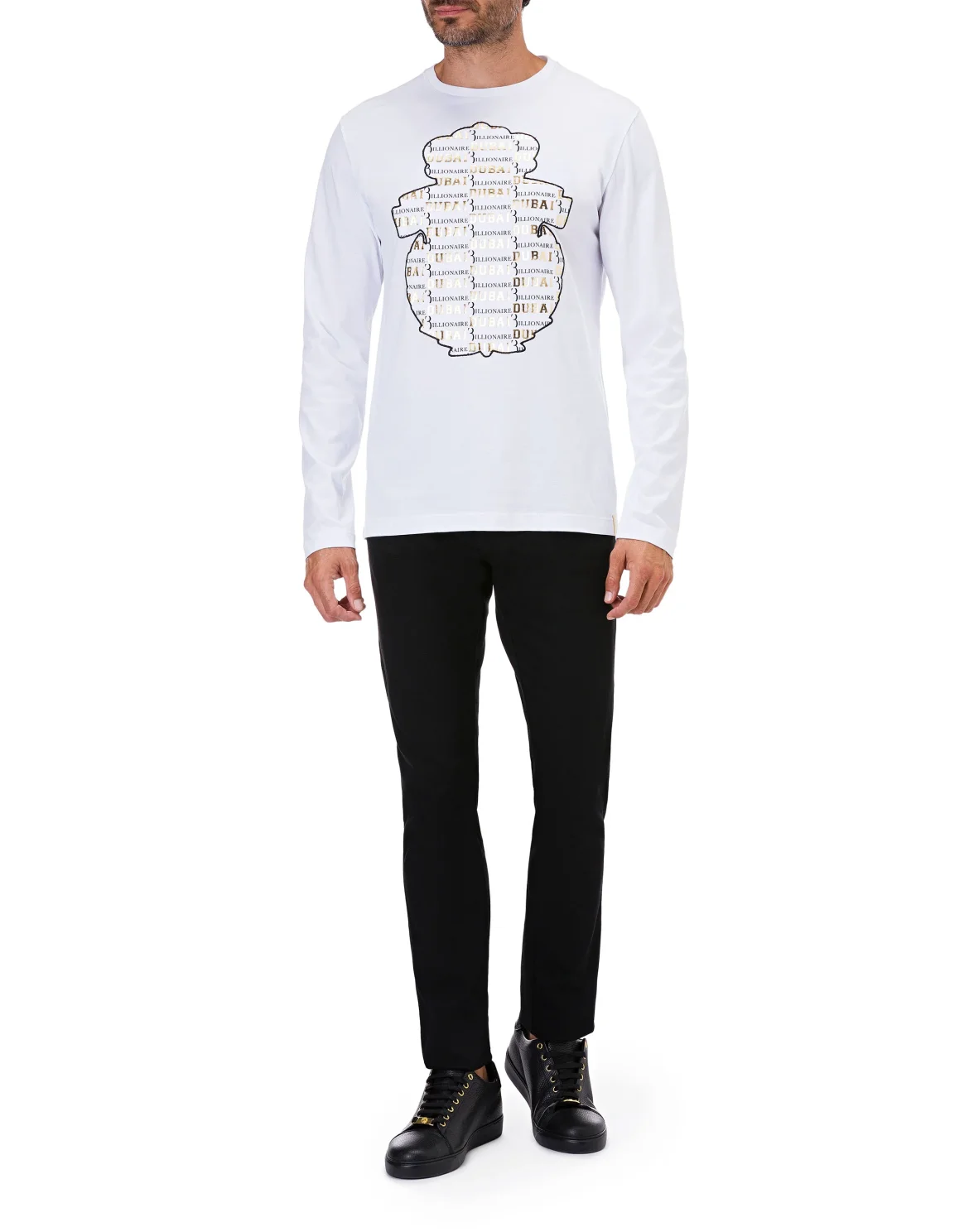 T-shirt Round Neck LS City, цвет: Белый