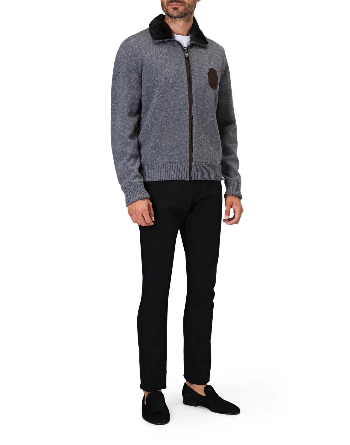 T-shirt Round Neck SS Crest, цвет: Белый