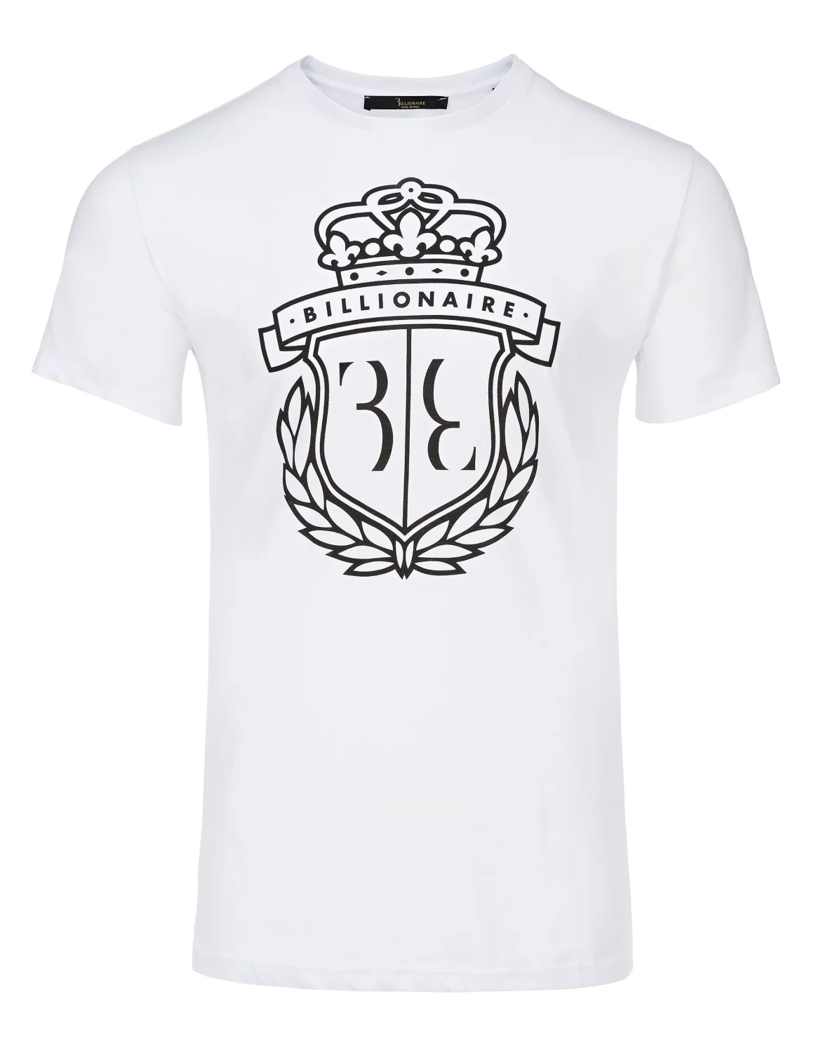 T-shirt Round Neck SS Crest, цвет: Белый