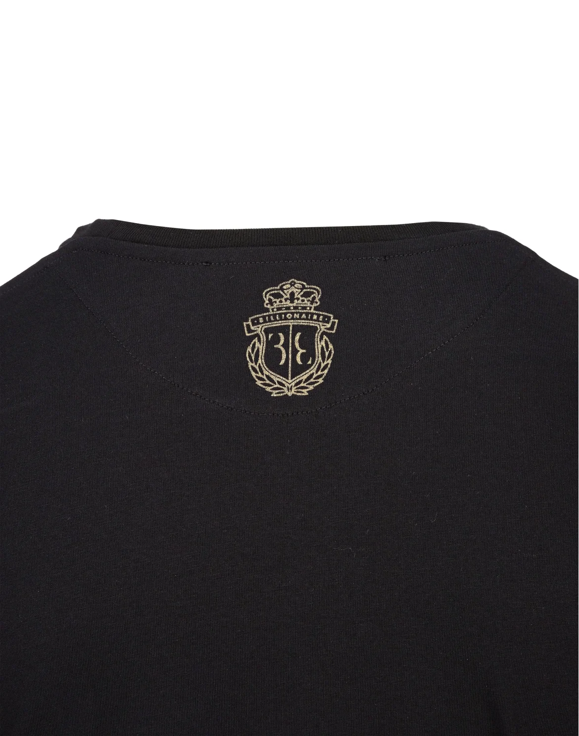 T-shirt Round Neck SS Crest, цвет: Черный
