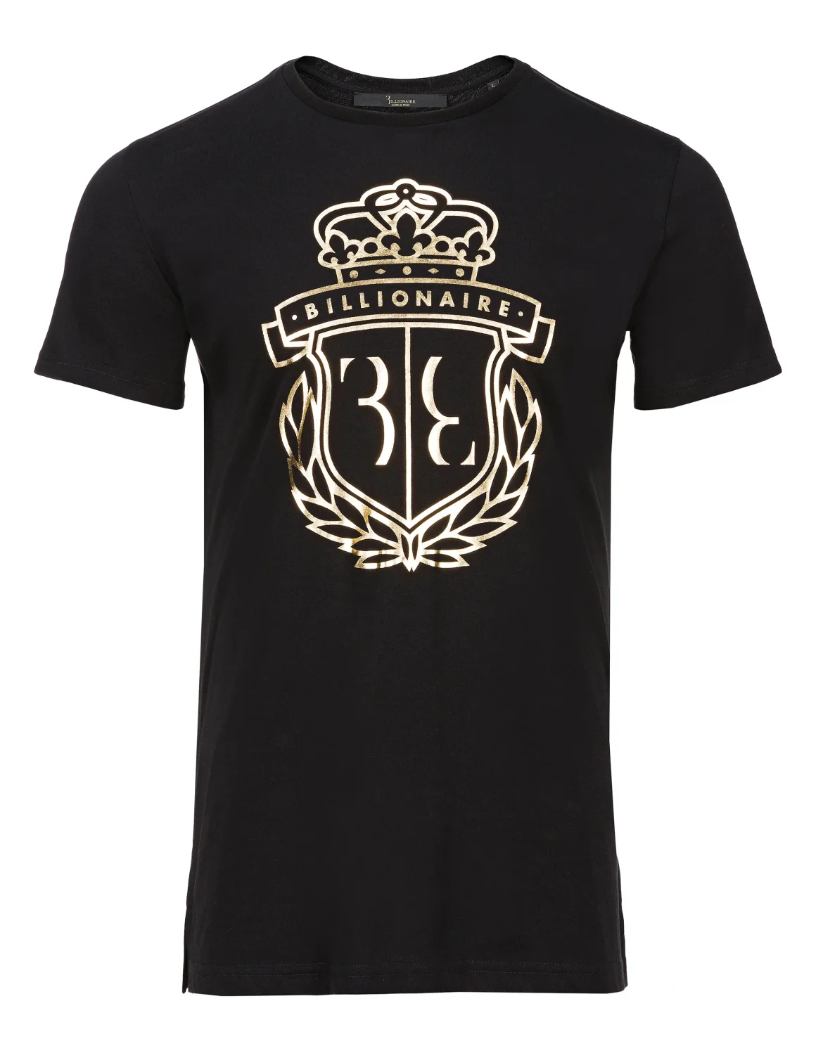 T-shirt Round Neck SS Crest, цвет: Черный