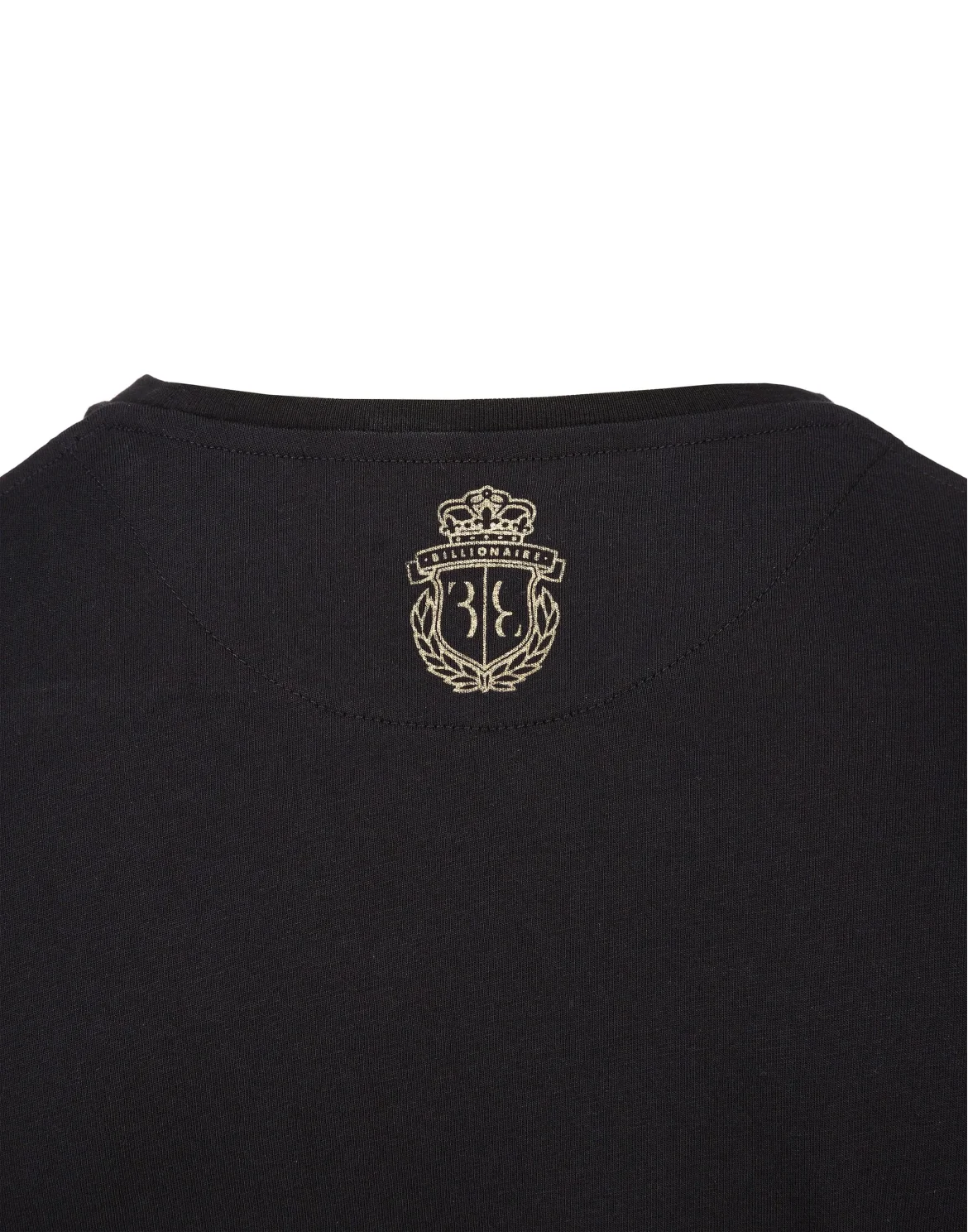 T-shirt Round Neck SS Statement, цвет: Черный