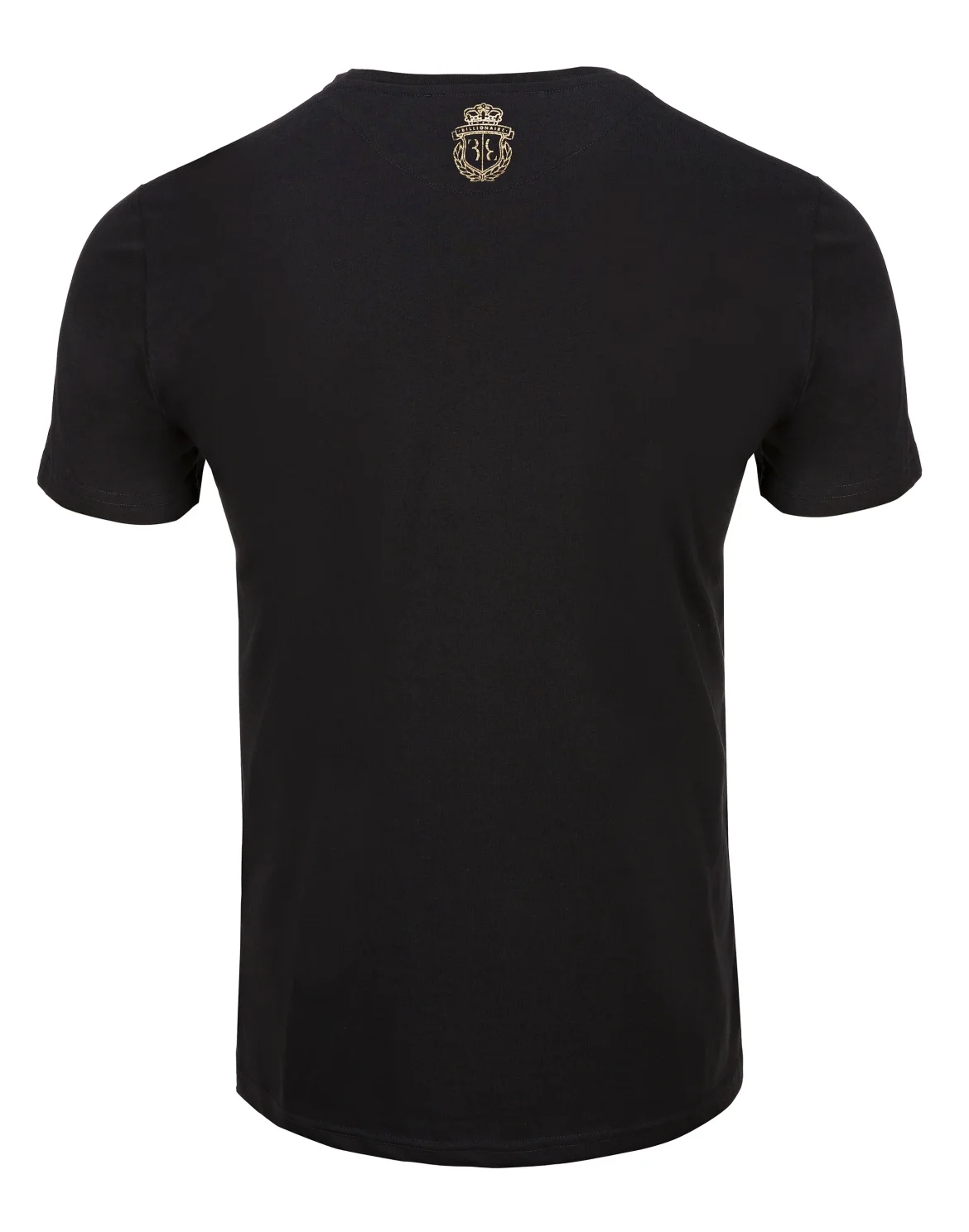 T-shirt Round Neck SS Statement, цвет: Черный