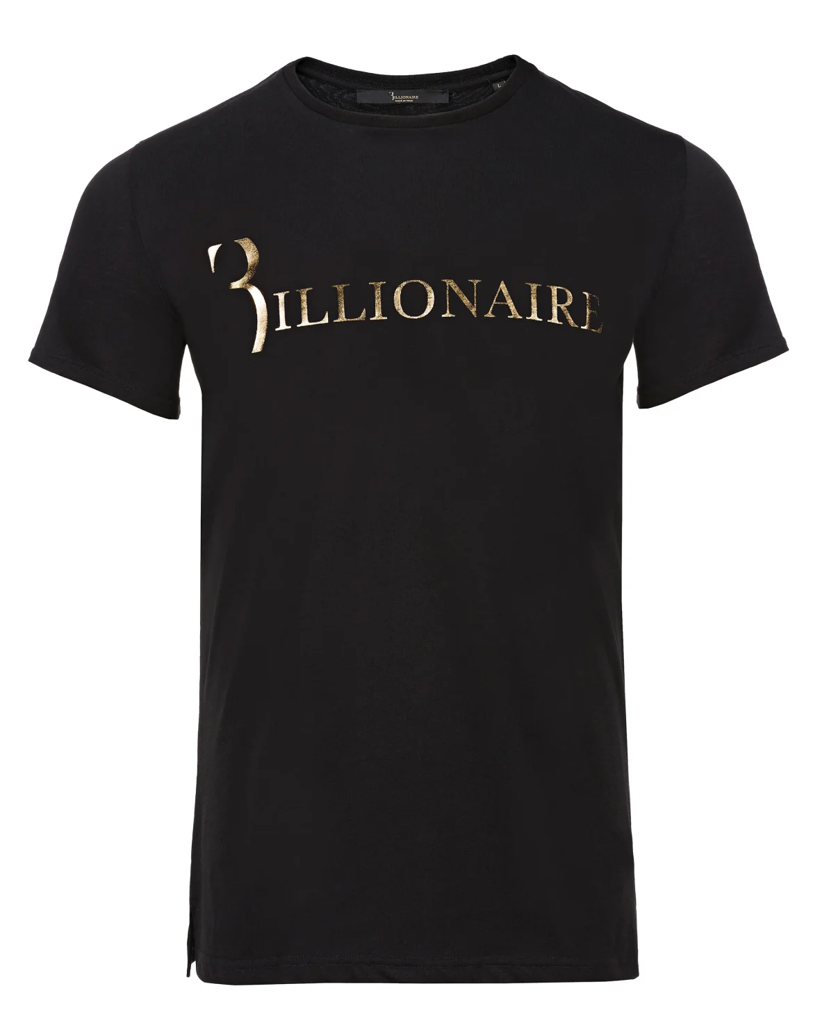 T-shirt Round Neck SS Statement, цвет: Черный