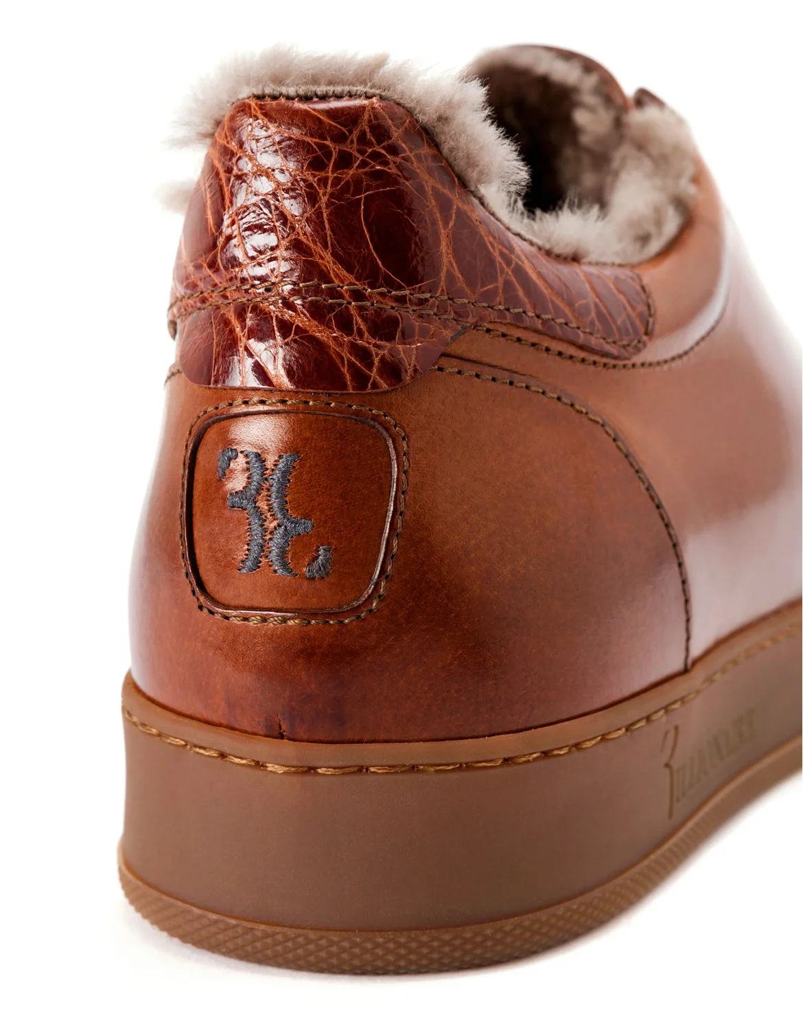 Lo-Top Sneakers Luxury, цвет: Коричневый