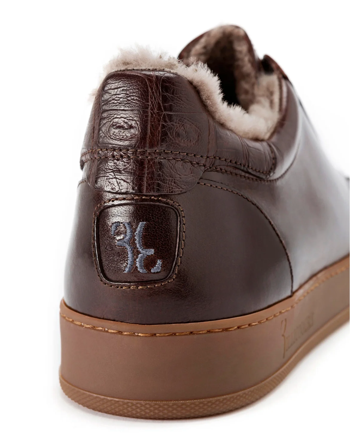 Lo-Top Sneakers Luxury, цвет: Коричневый