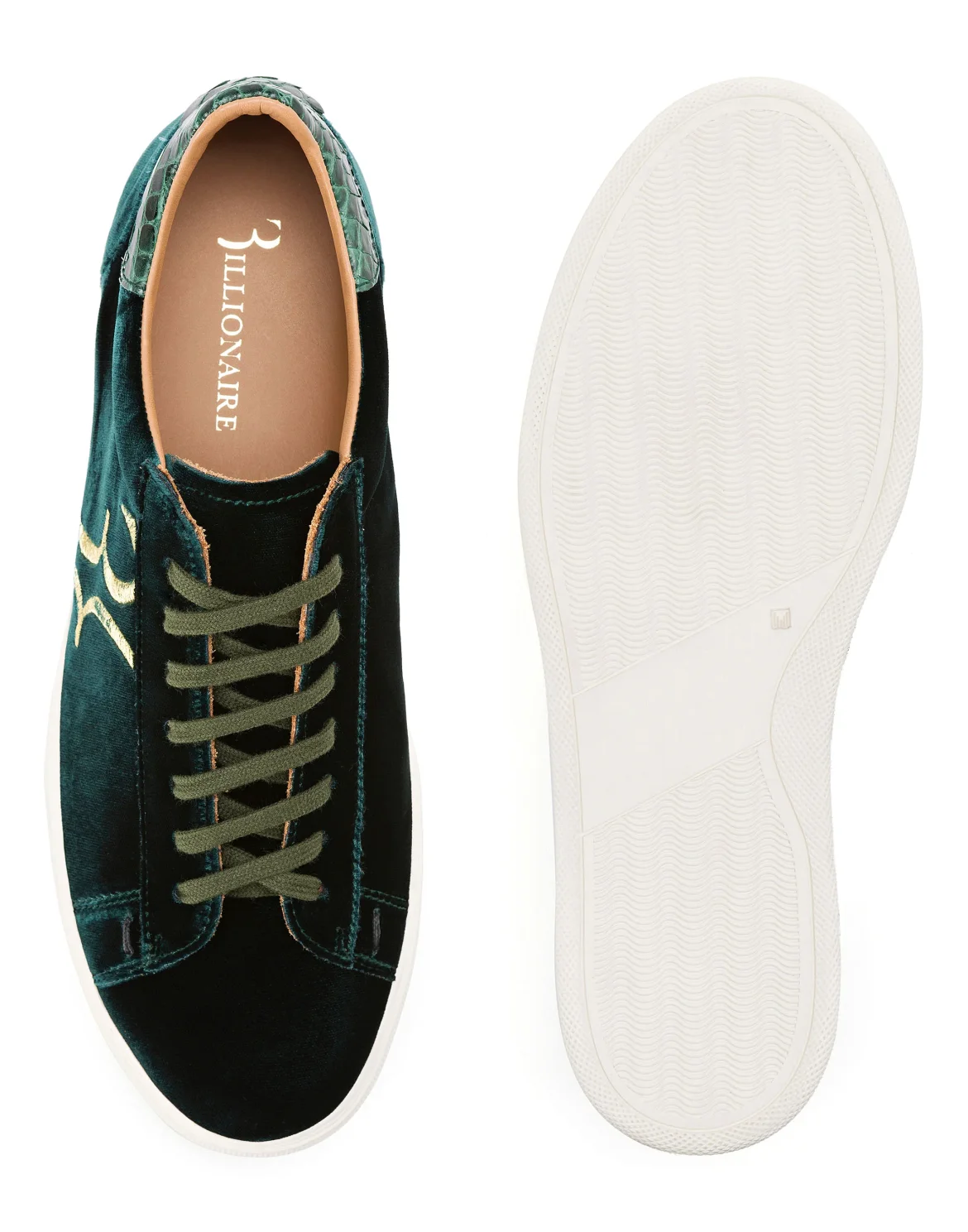 Lo-Top Sneakers Luxury, цвет: Зеленый