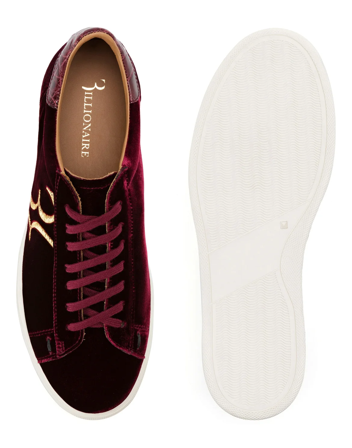 Lo-Top Sneakers Luxury, цвет: Красный