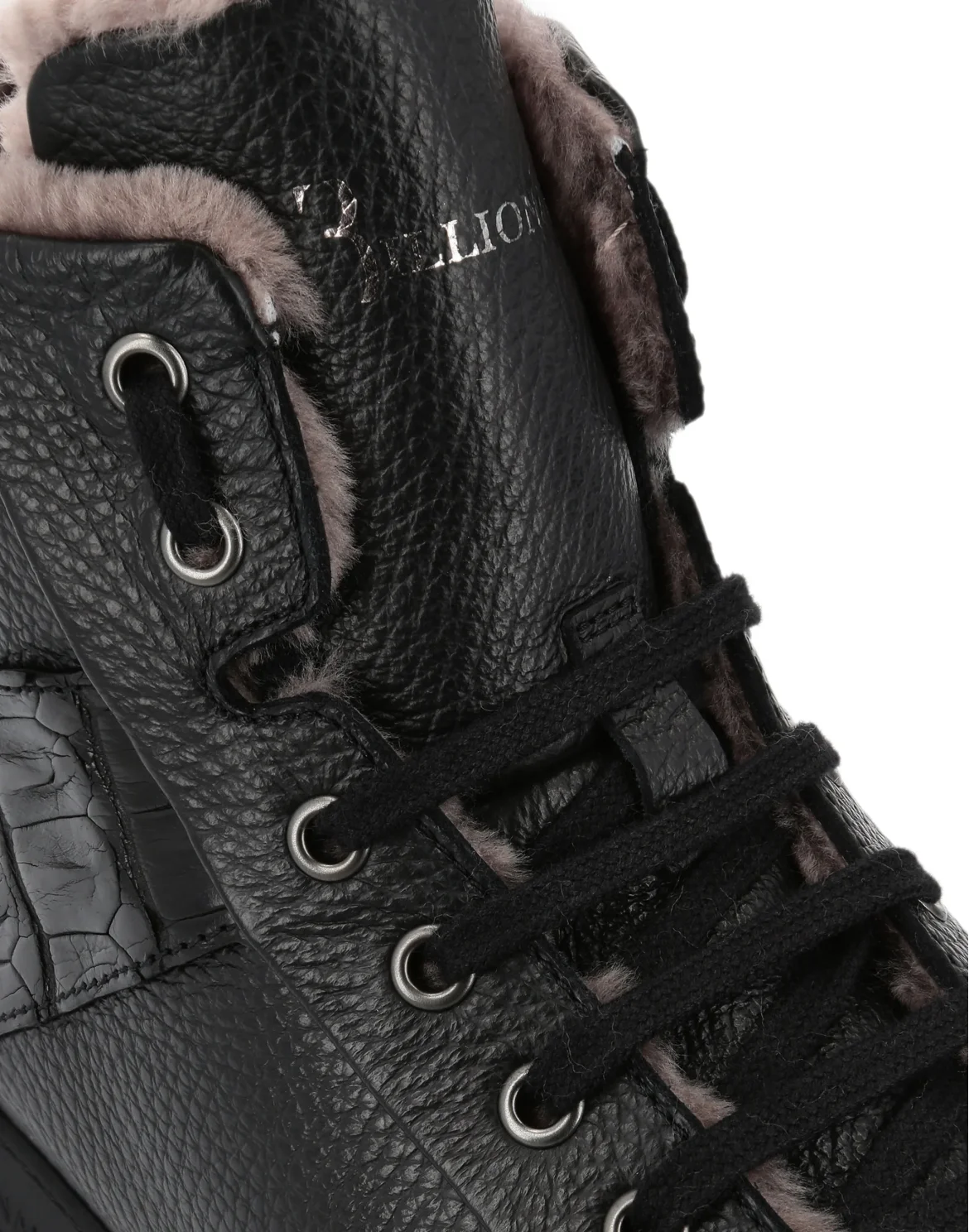 Hi-Top Sneakers Luxury, цвет: Черный