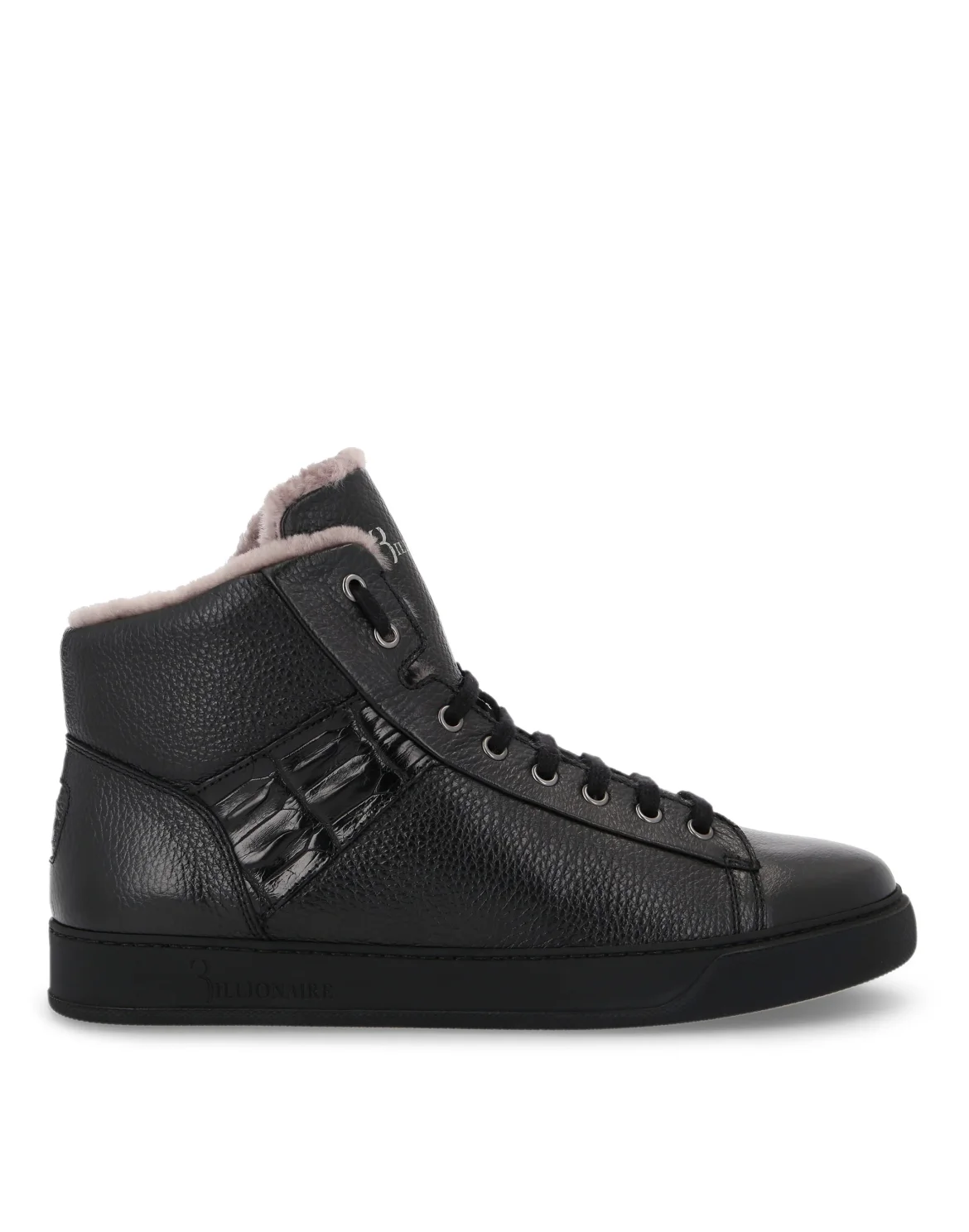 Hi-Top Sneakers Luxury, цвет: Черный