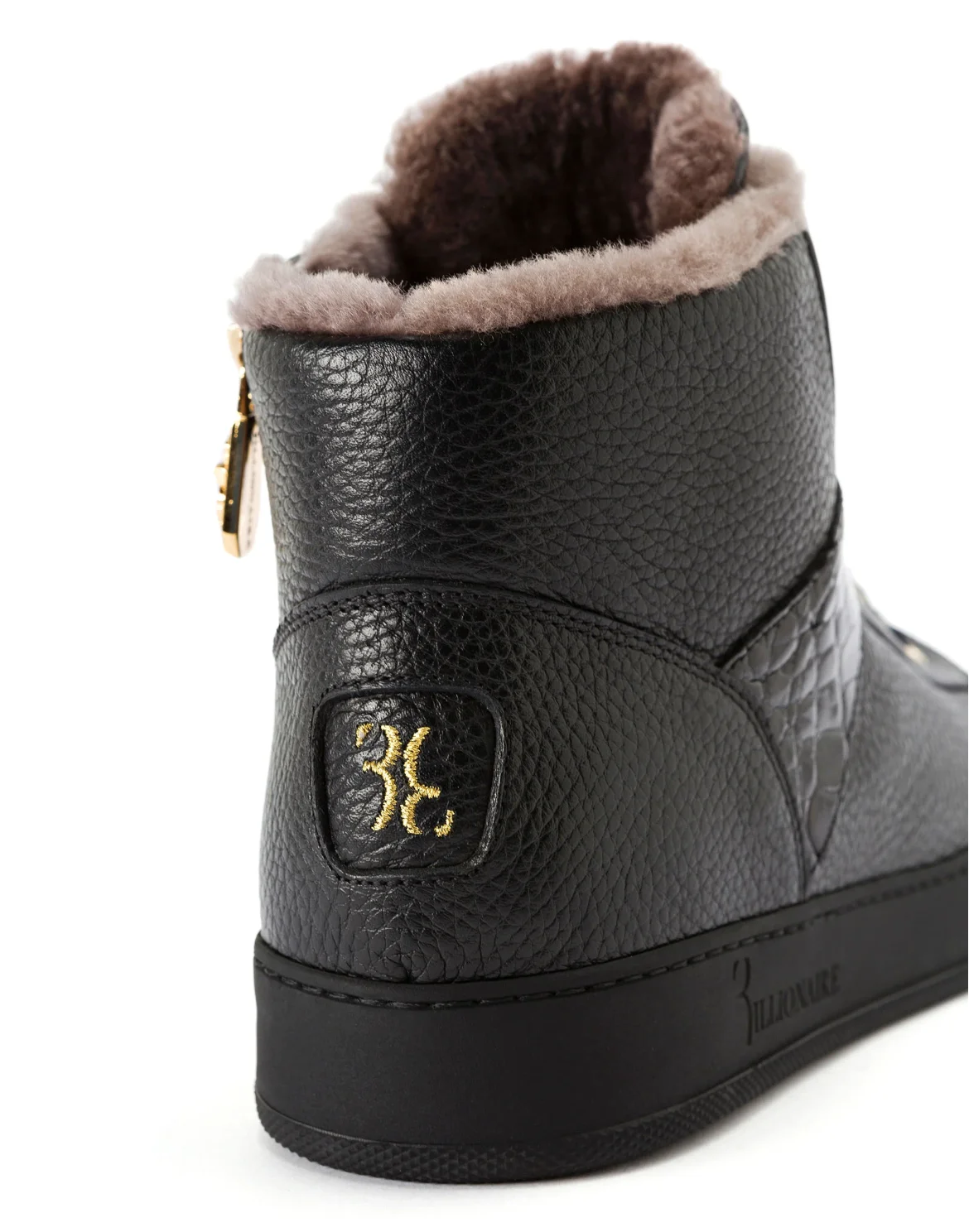 Hi-Top Sneakers Luxury, цвет: Черный