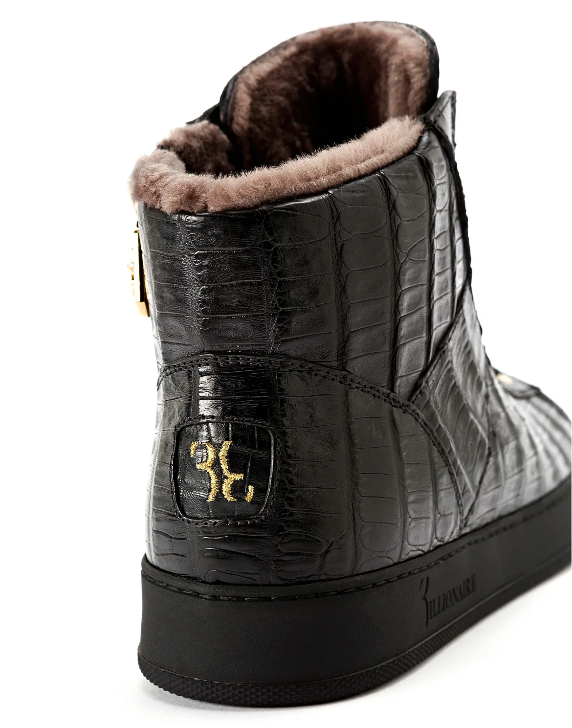 Hi-Top Sneakers Luxury, цвет: Черный