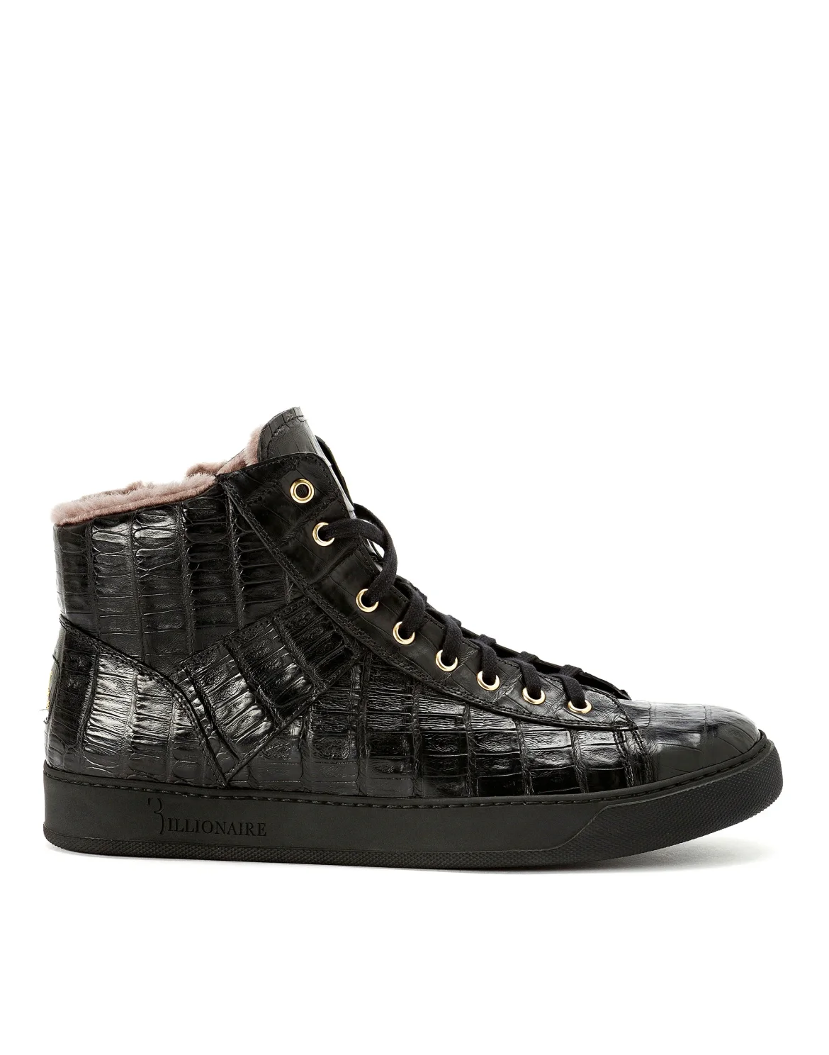 Hi-Top Sneakers Luxury, цвет: Черный