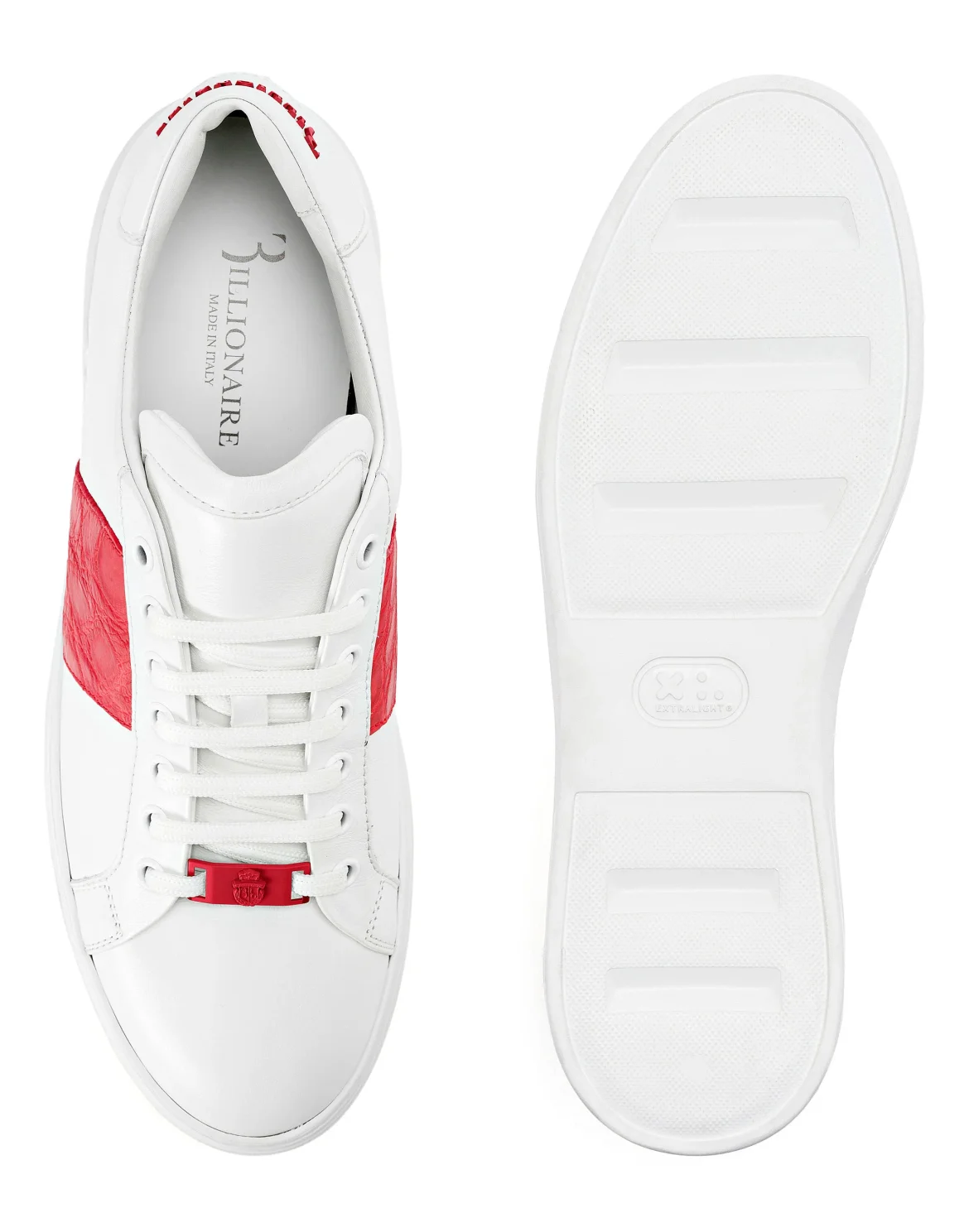 Lo-Top Sneakers Luxury, цвет: Красный