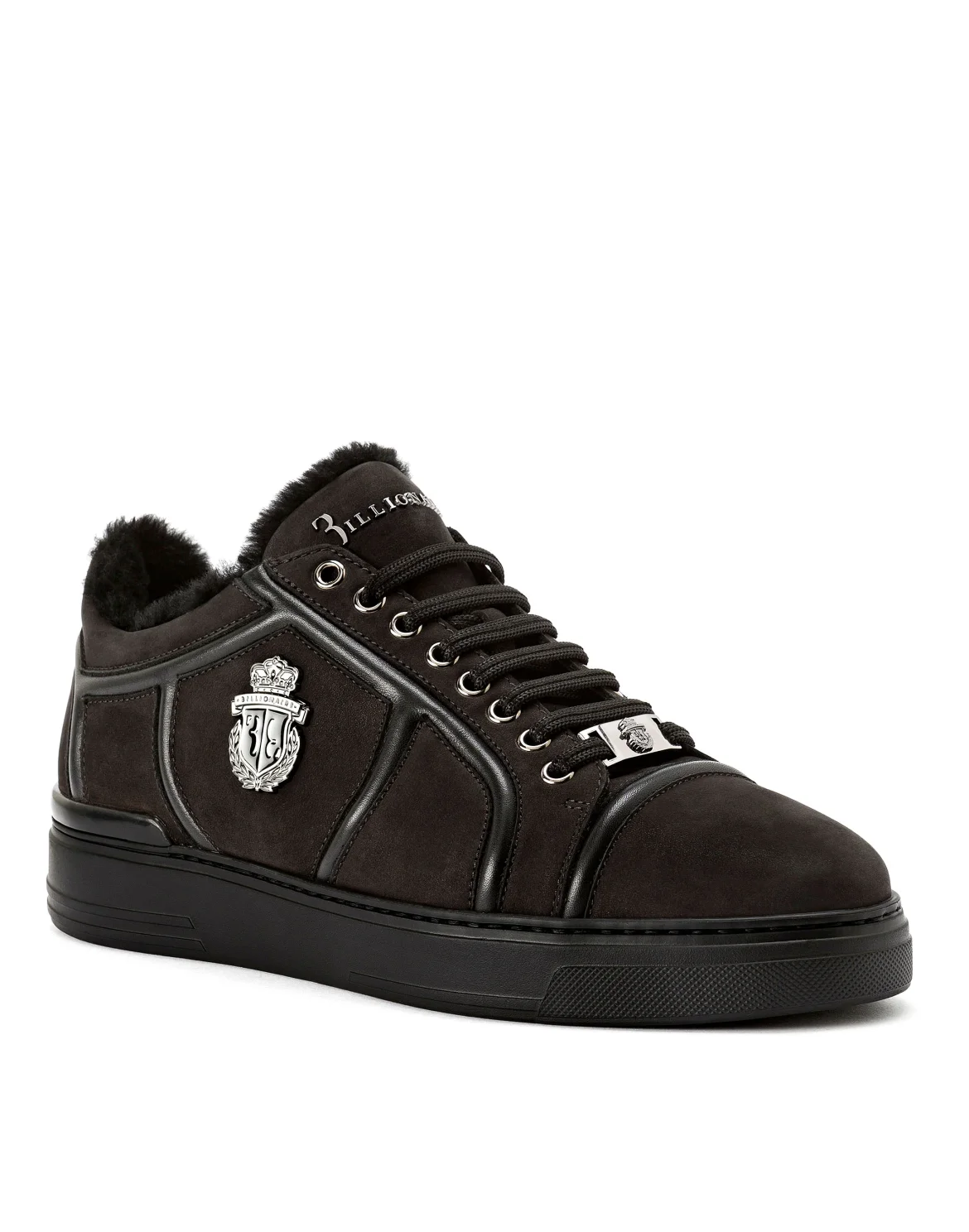 Lo-Top Sneakers Crest, цвет: Черный