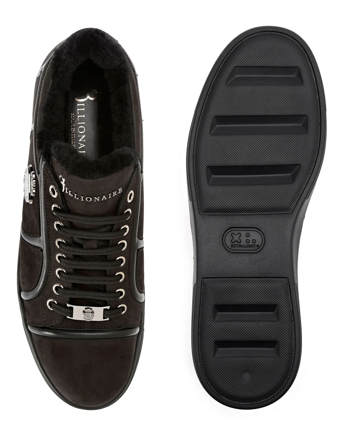 Lo-Top Sneakers Crest, цвет: Черный