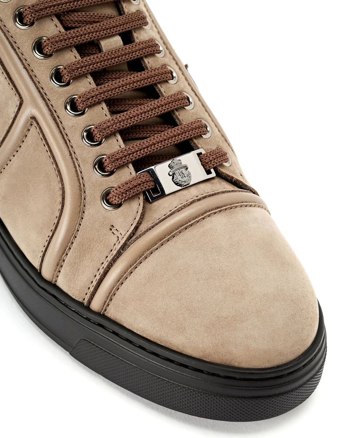 Lo-Top Sneakers Crest, цвет: Коричневый
