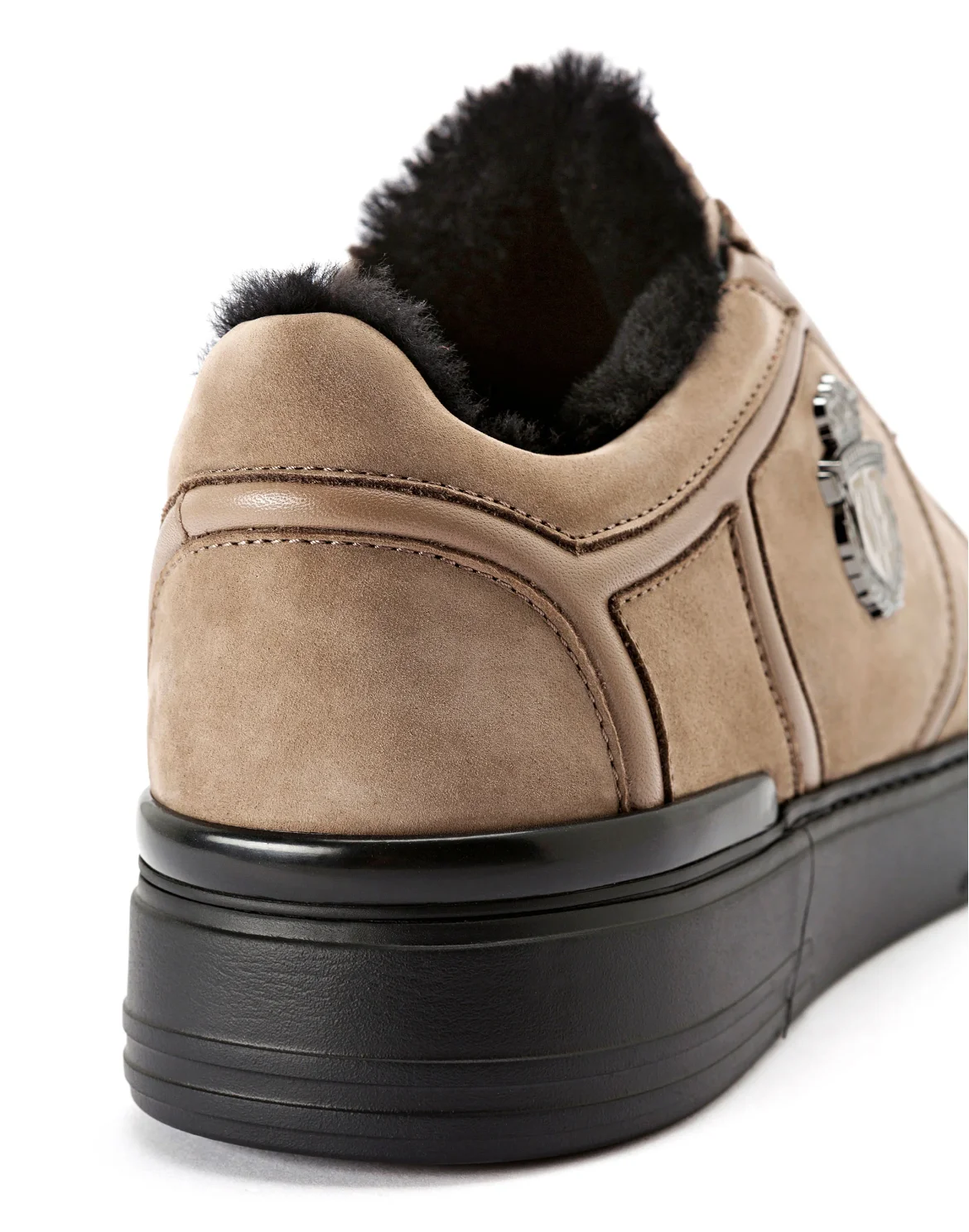 Lo-Top Sneakers Crest, цвет: Коричневый