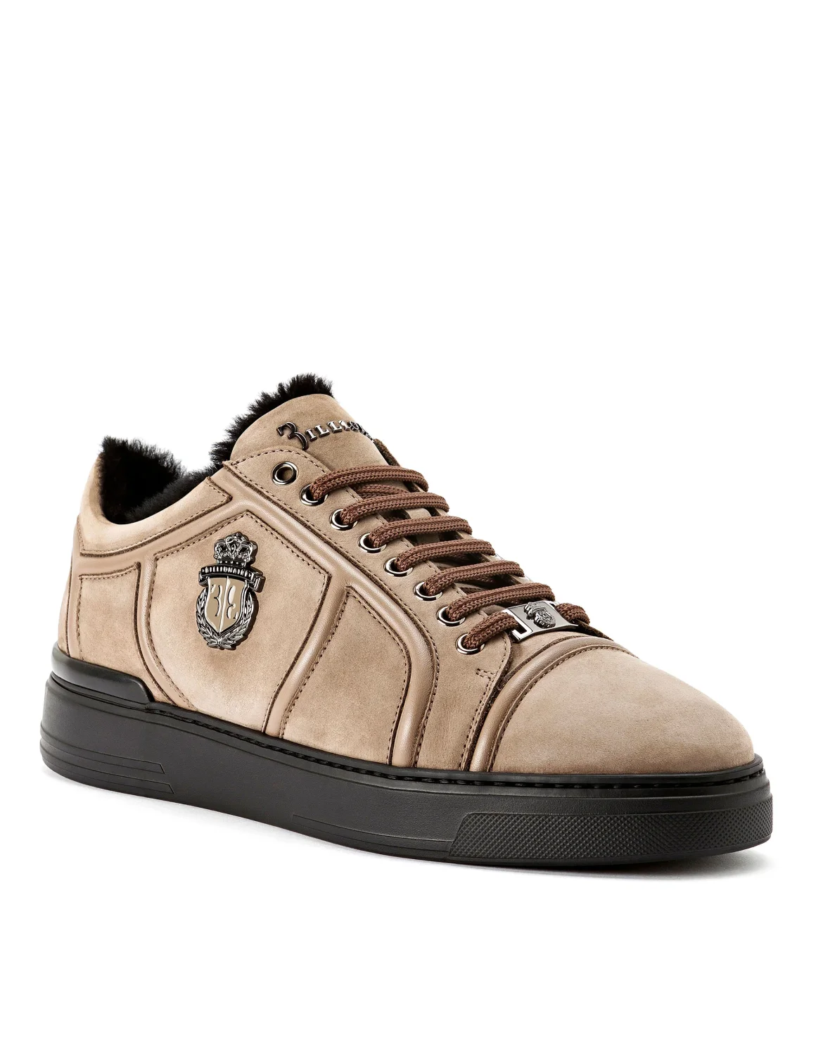 Lo-Top Sneakers Crest, цвет: Коричневый