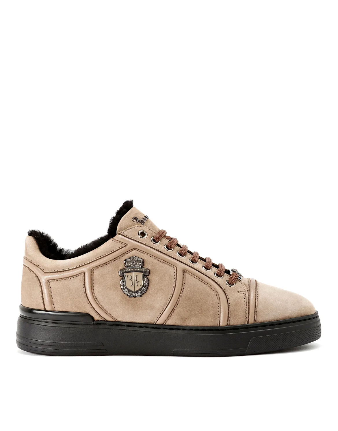 Lo-Top Sneakers Crest, цвет: Коричневый