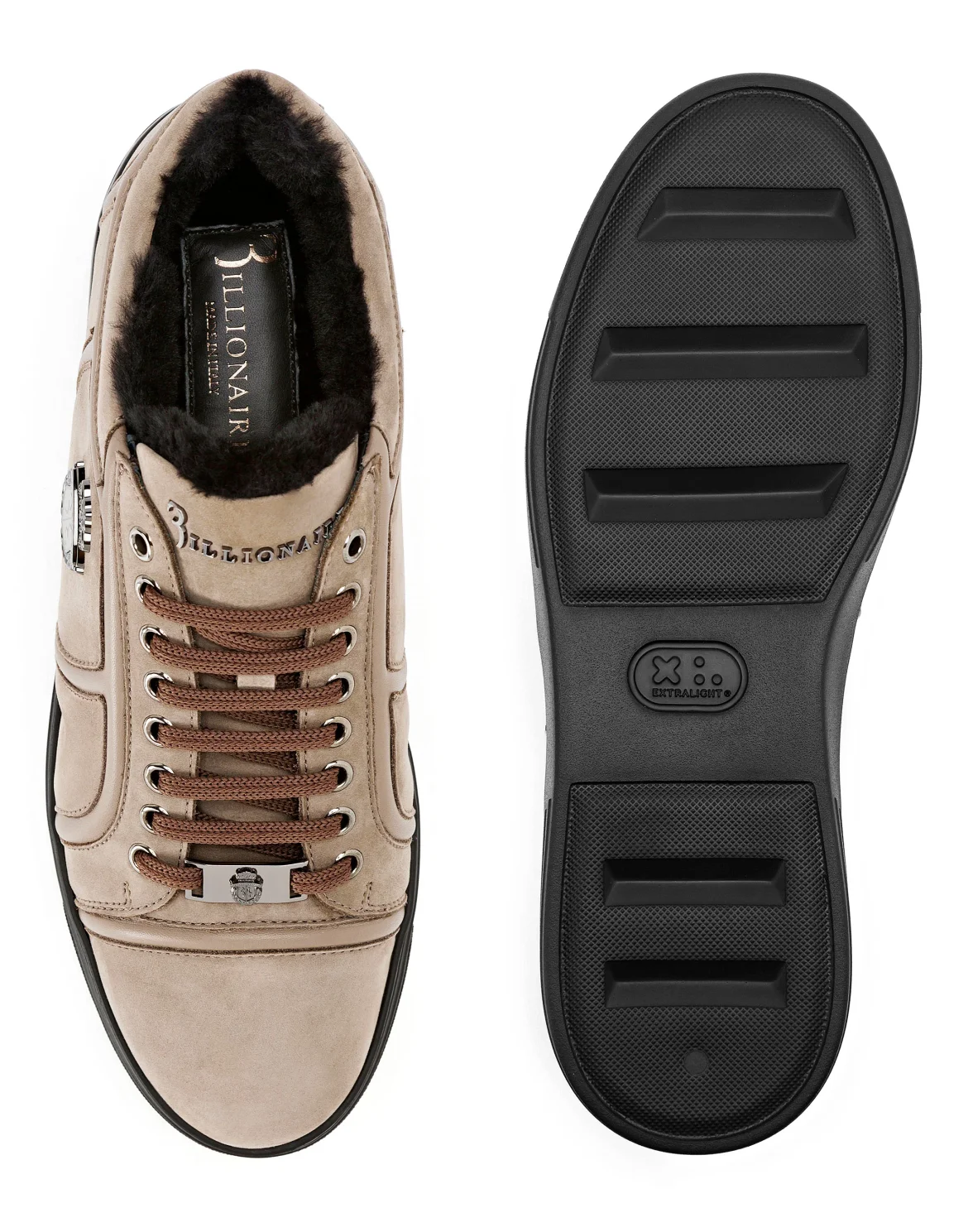 Lo-Top Sneakers Crest, цвет: Коричневый