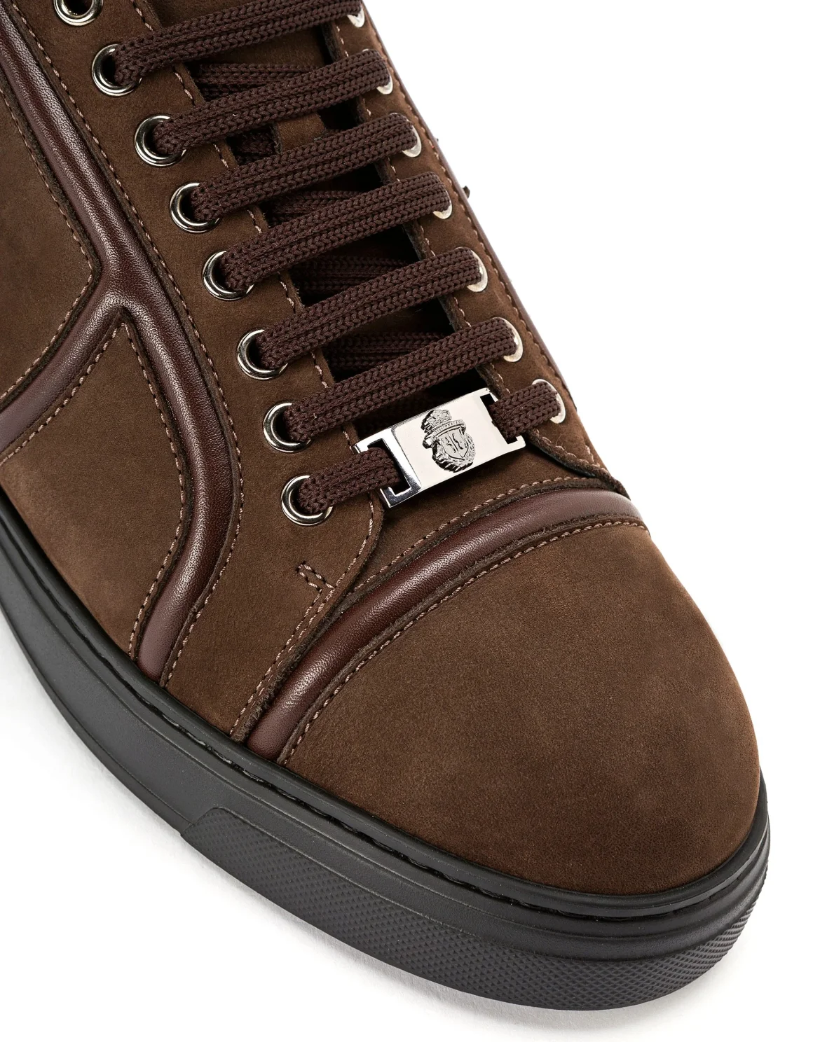 Lo-Top Sneakers Crest, цвет: Коричневый