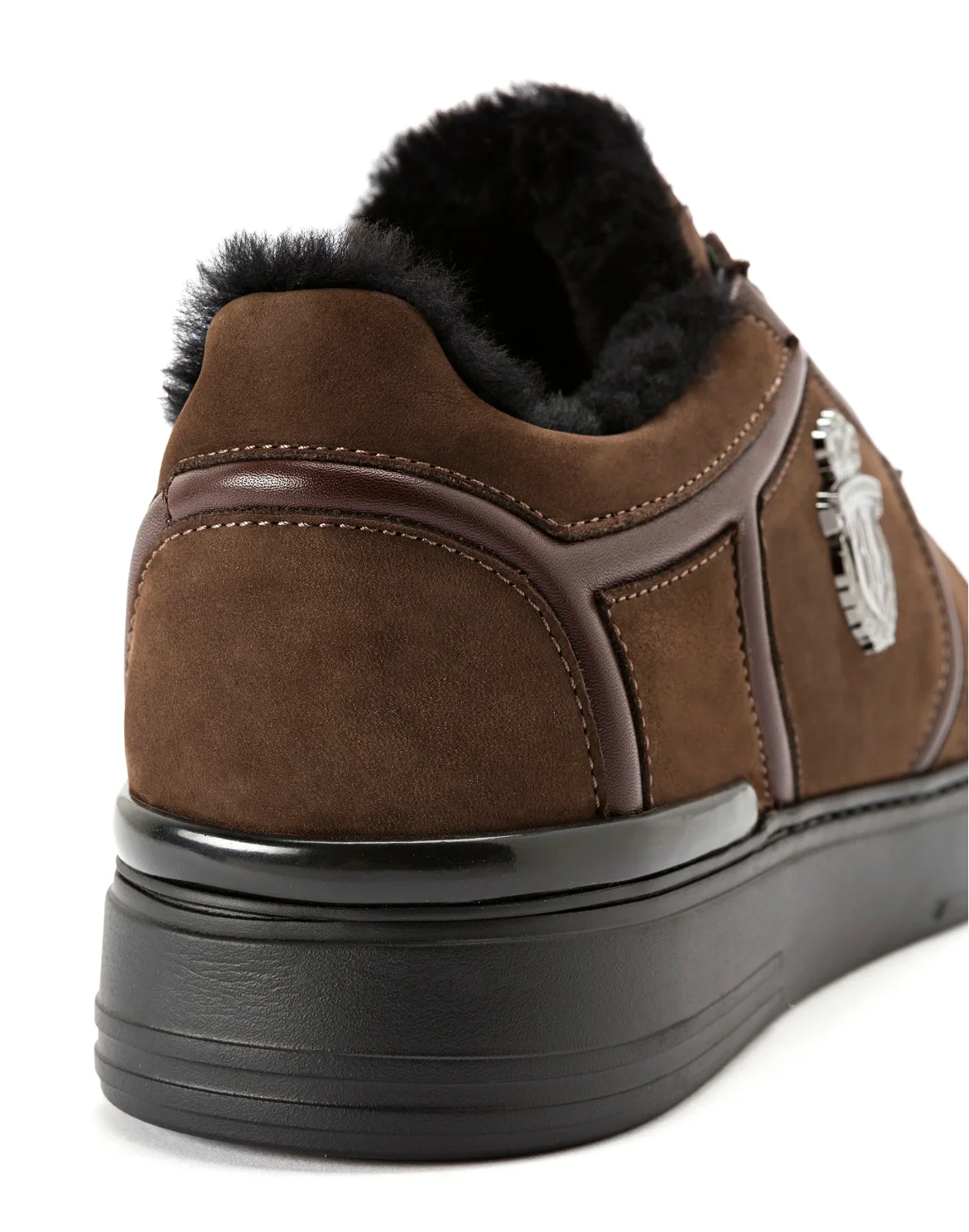Lo-Top Sneakers Crest, цвет: Коричневый