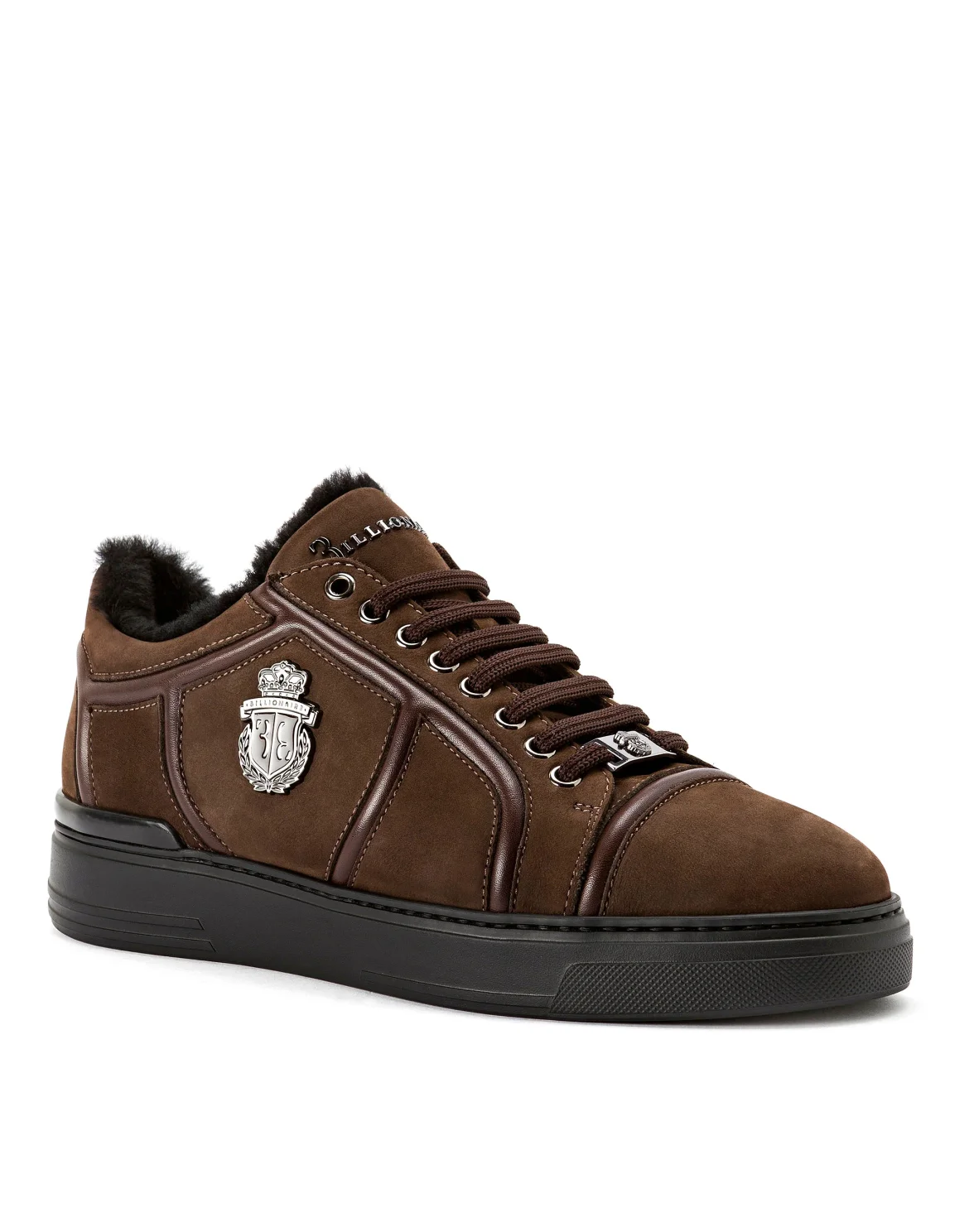 Lo-Top Sneakers Crest, цвет: Коричневый