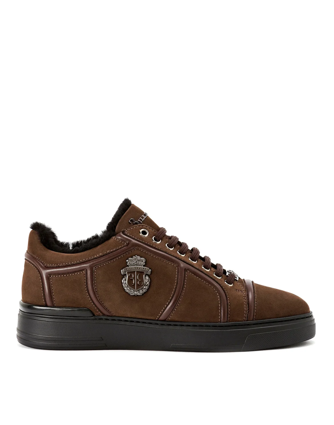Lo-Top Sneakers Crest, цвет: Коричневый