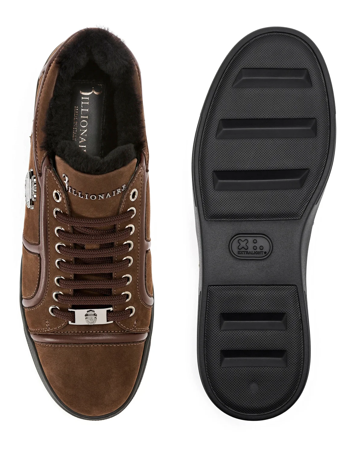 Lo-Top Sneakers Crest, цвет: Коричневый