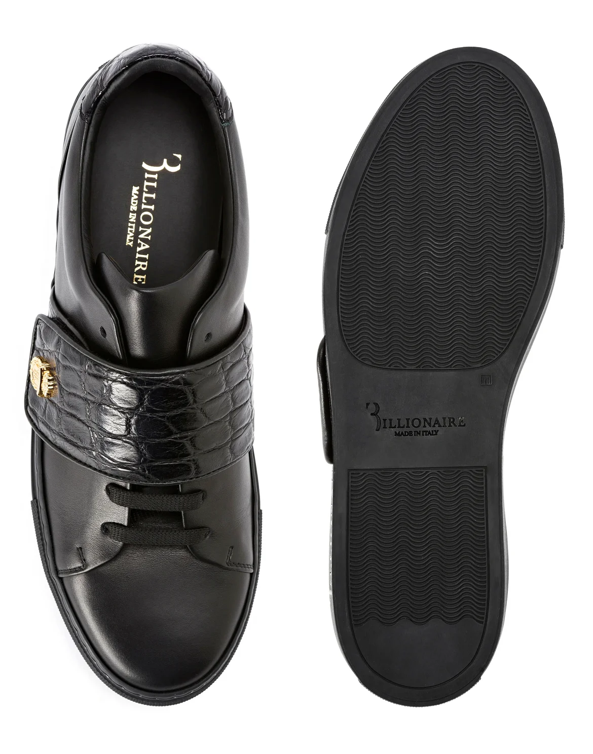 Lo-Top Sneakers Luxury, цвет: Черный