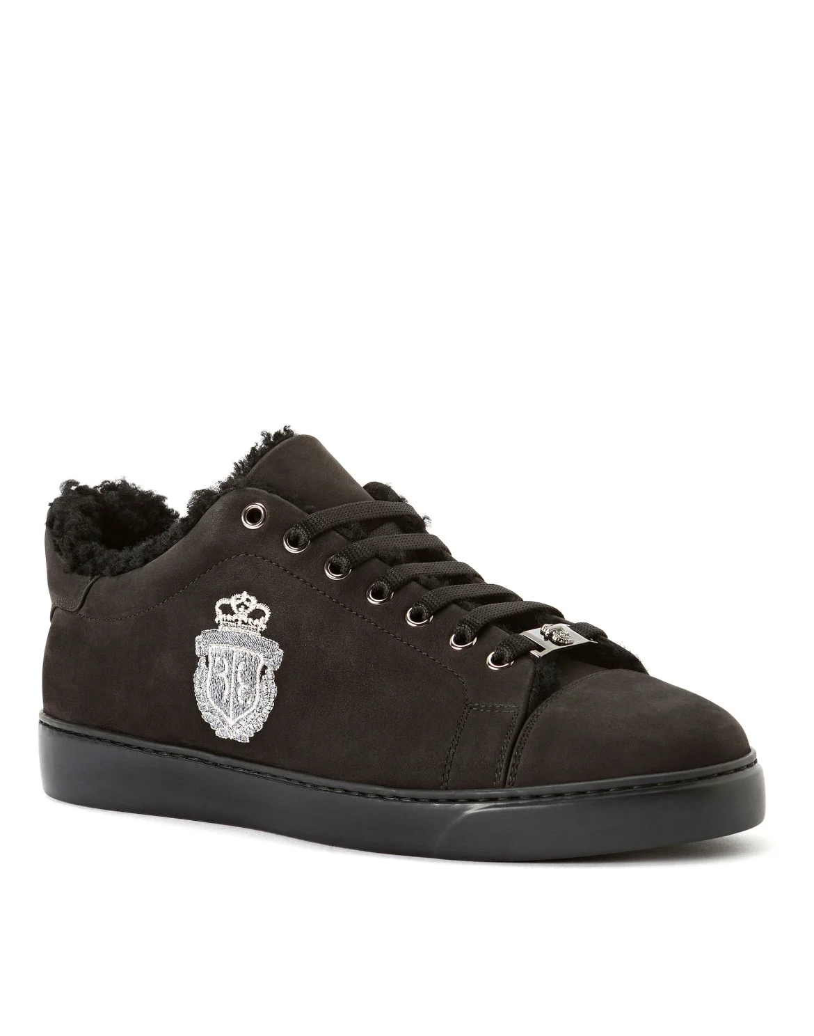 Lo-Top Sneakers Crest, цвет: Черный