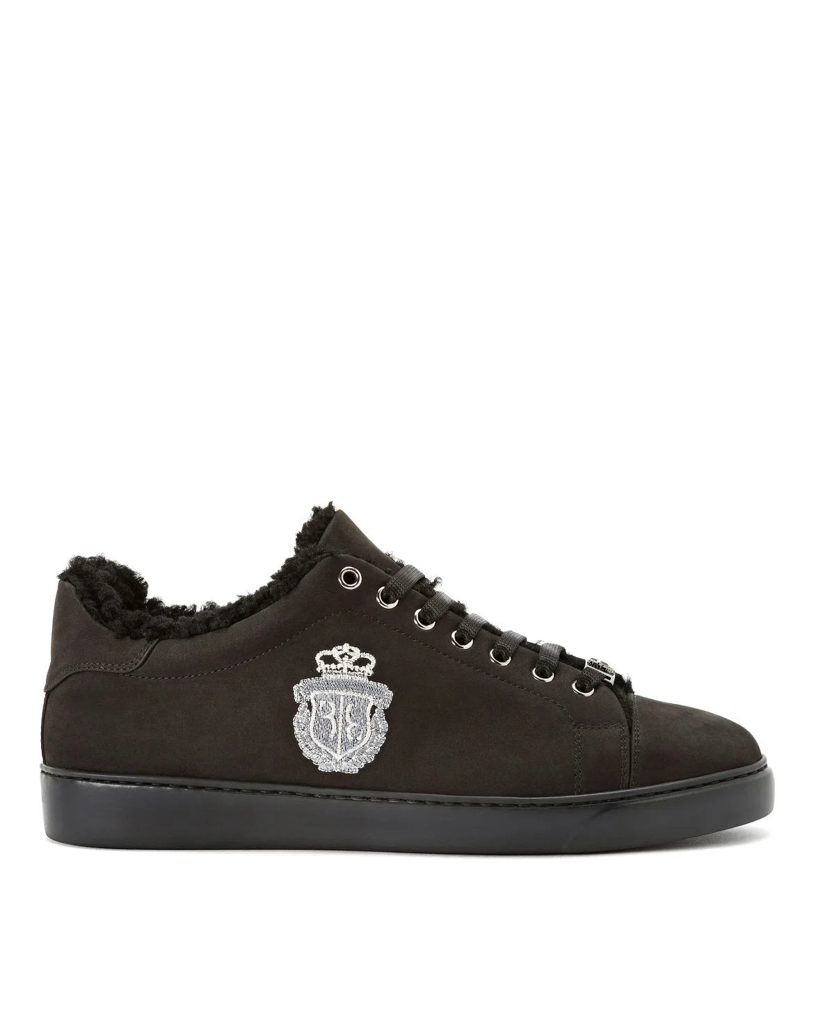 Lo-Top Sneakers Crest, цвет: Черный