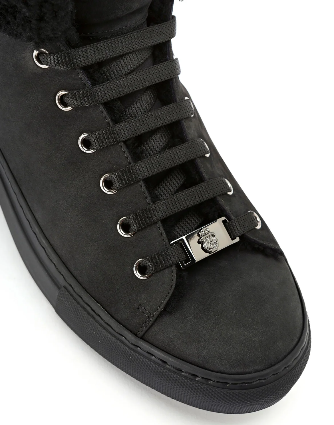 Hi-Top Sneakers Statement, цвет: Черный